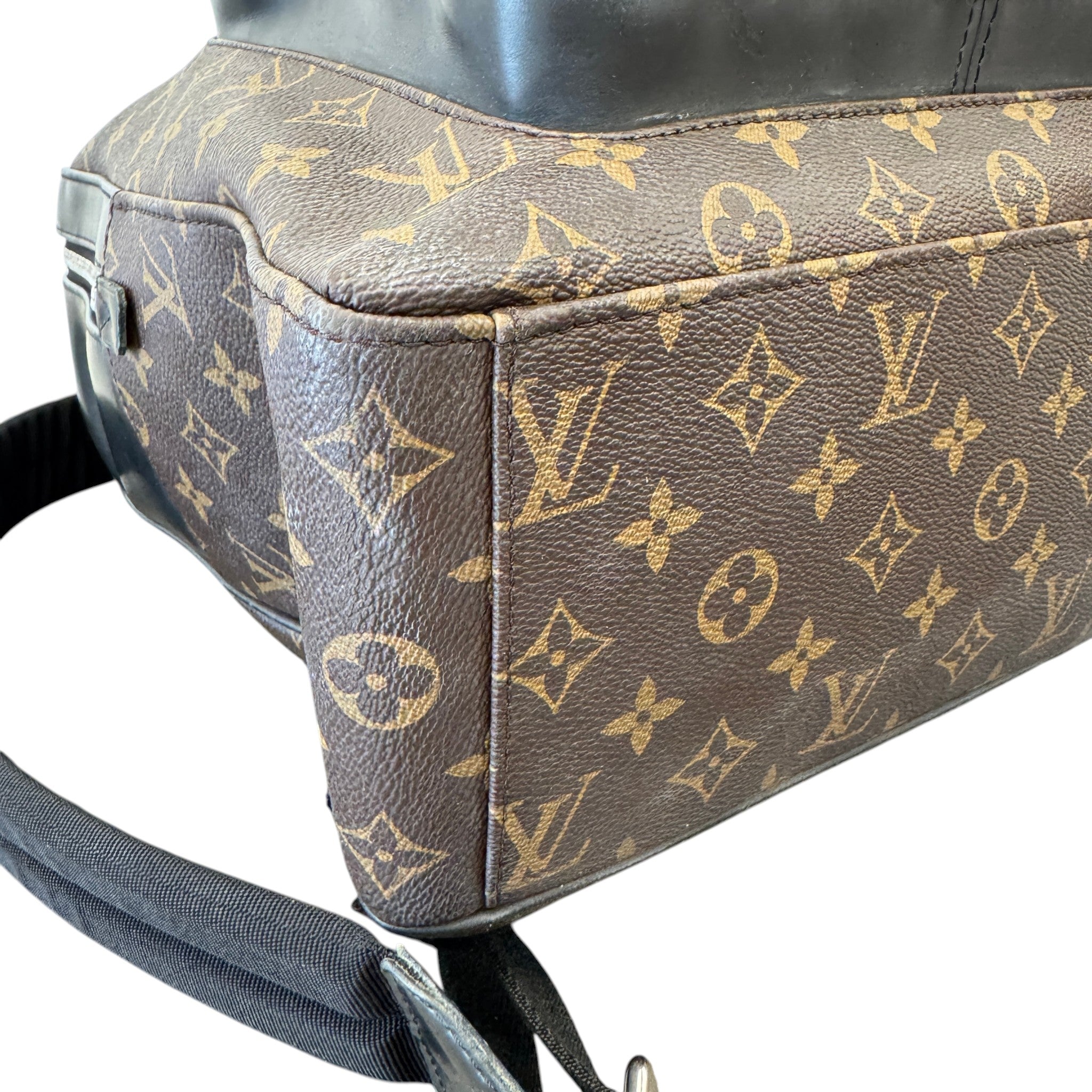 Men's Monogram Macassar Josh Backpack Brown