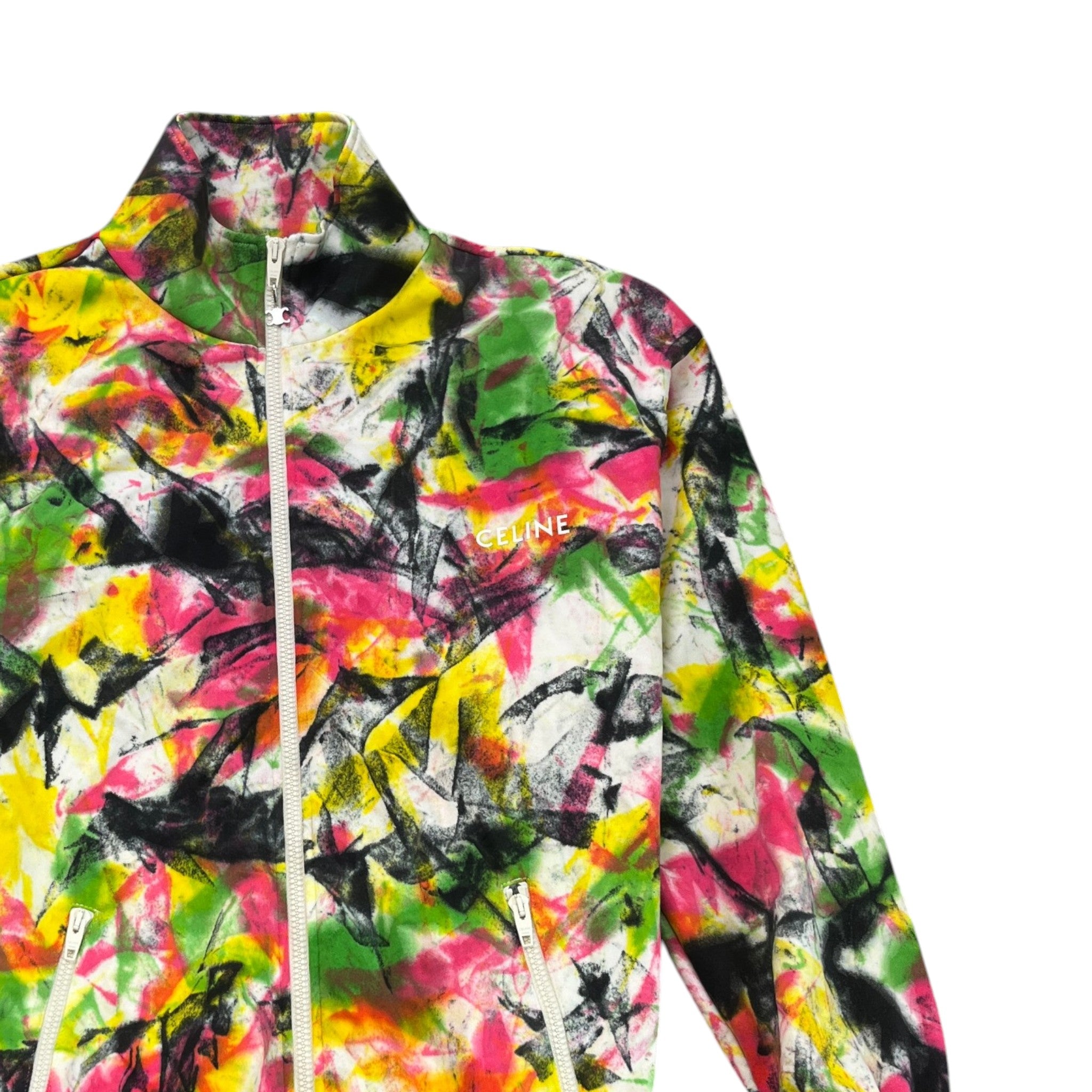 Men's 22Ss Tie Dye Track Jacket Multi-Coloured Size XS