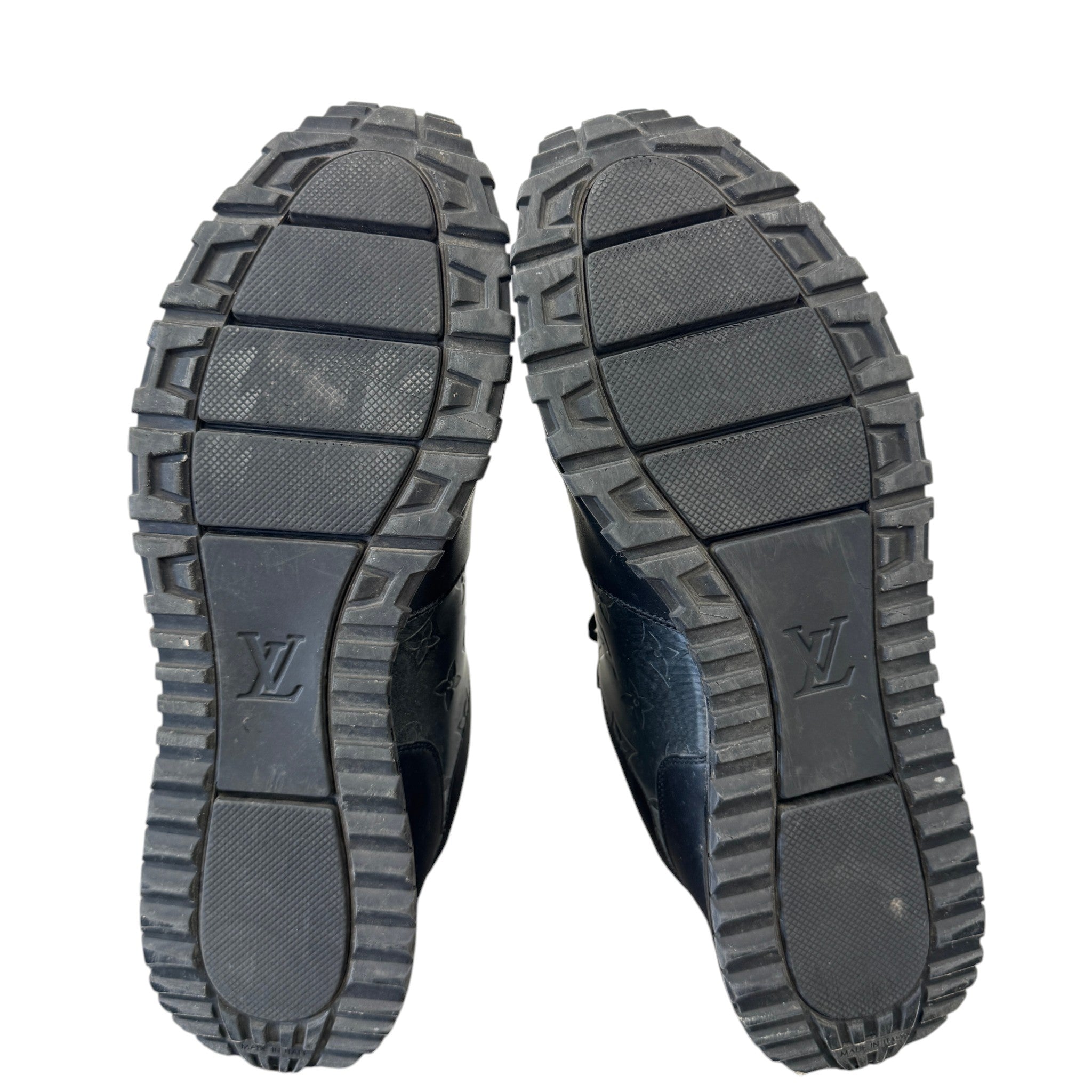 Men's Monogram Run Away Low Trainers Black Size EU 43 / UK 9