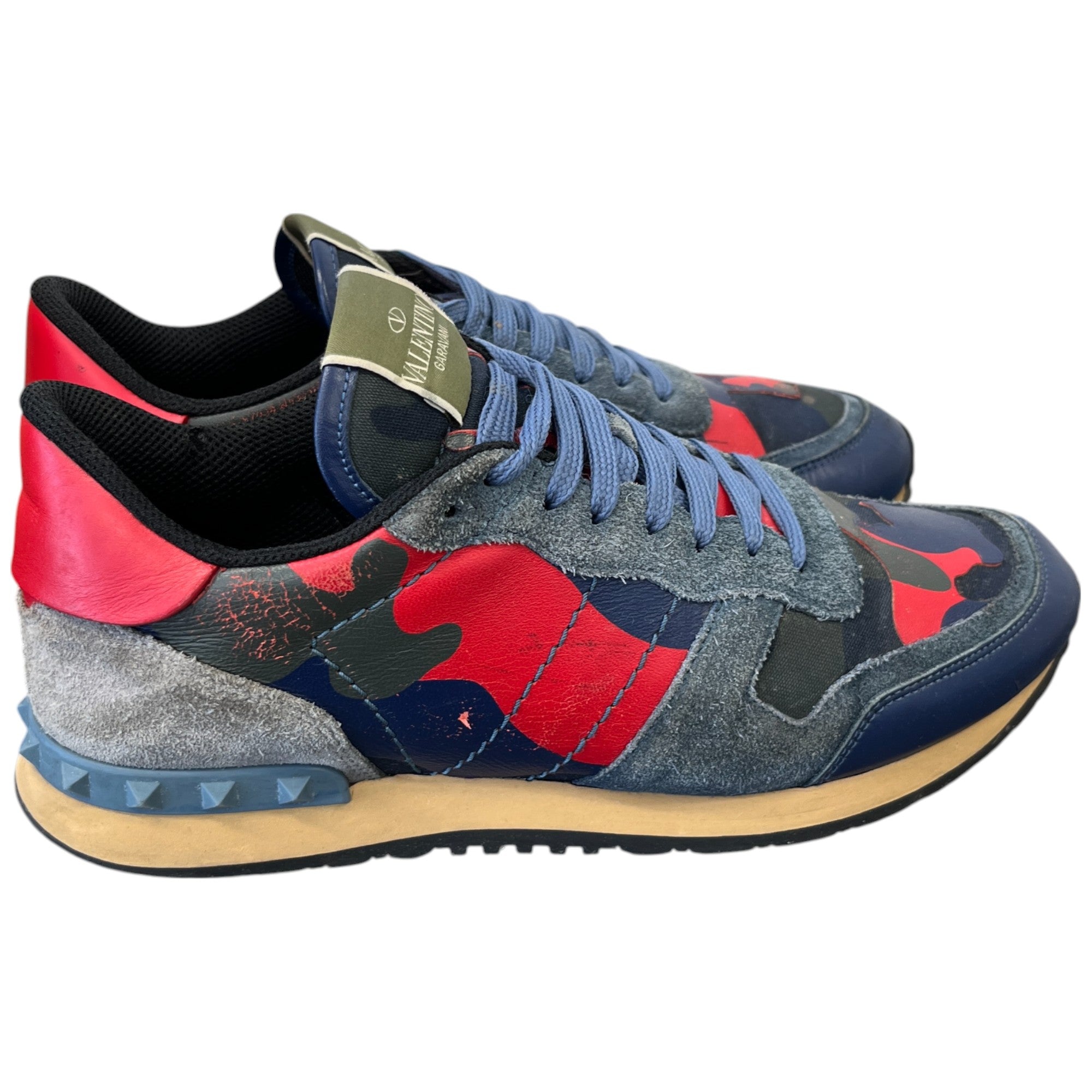 Men's Rockrunner Low Trainers Navy Size EU 41 / UK 7