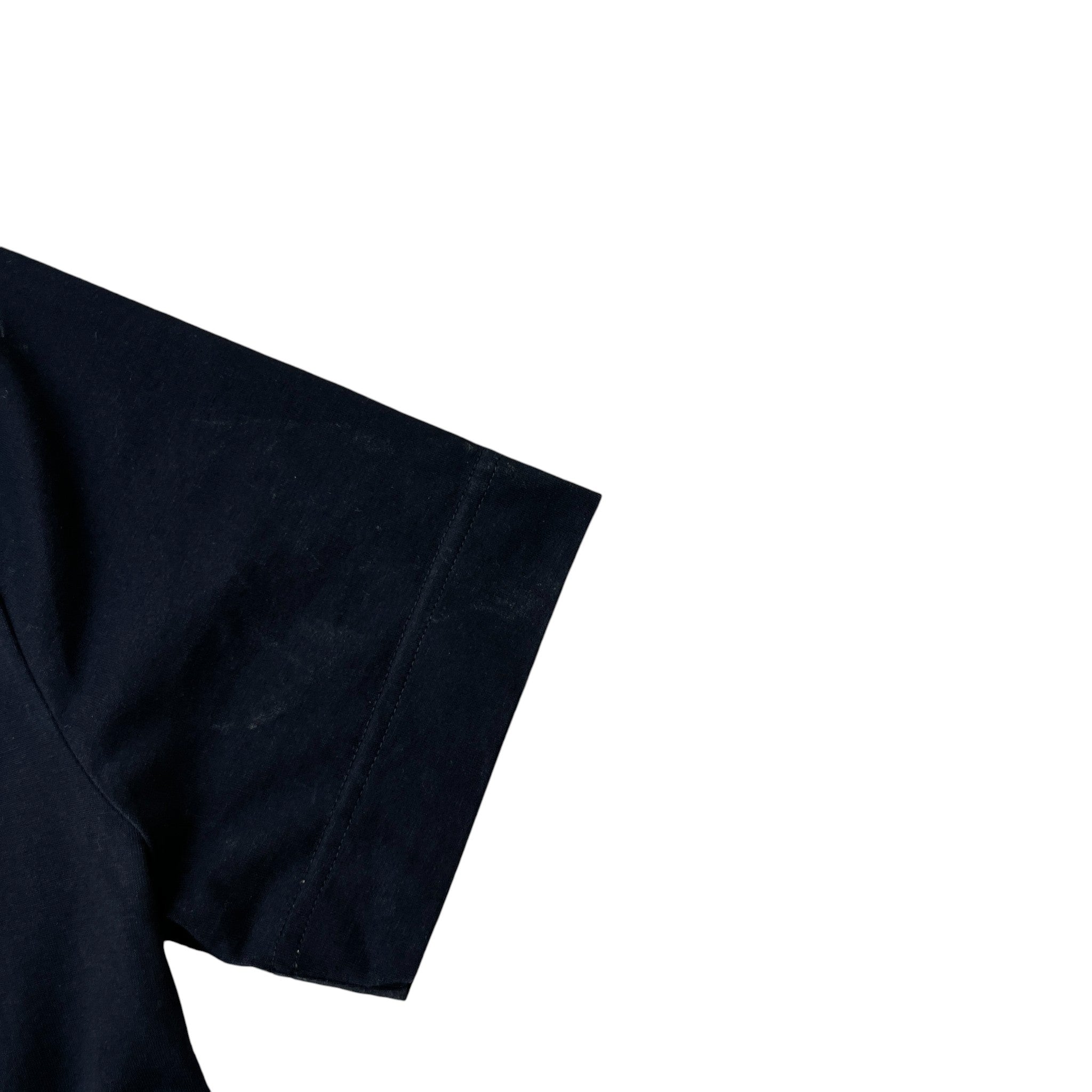 Men's Embossed Logo T-Shirt Black Size M