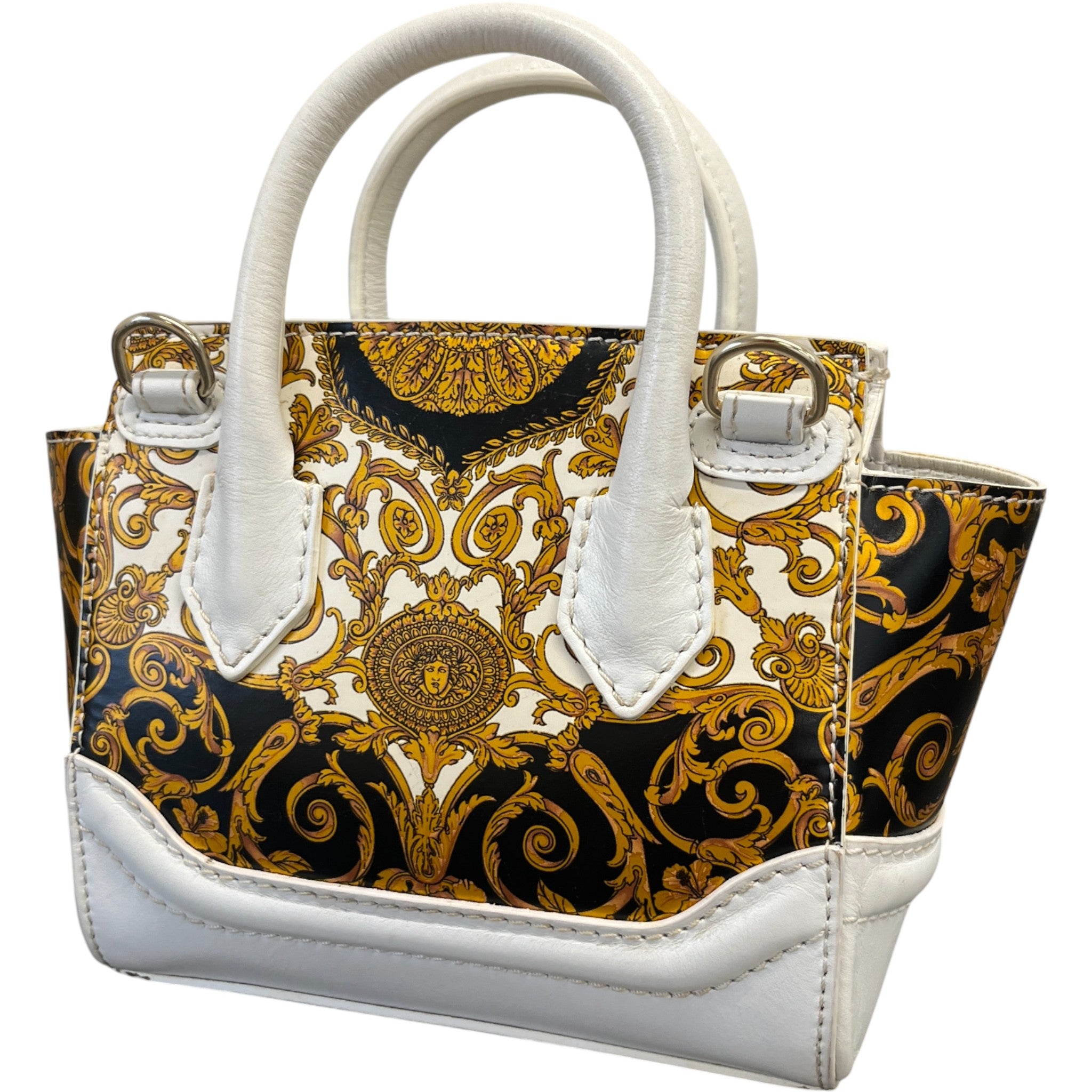 Women's Palazzo Empire Medusa Small Bag White