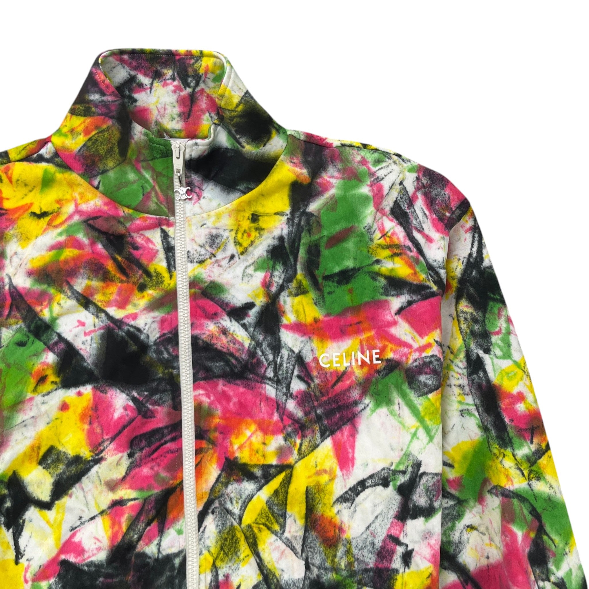 Men's 22Ss Tie Dye Track Jacket Multi-Coloured Size XS