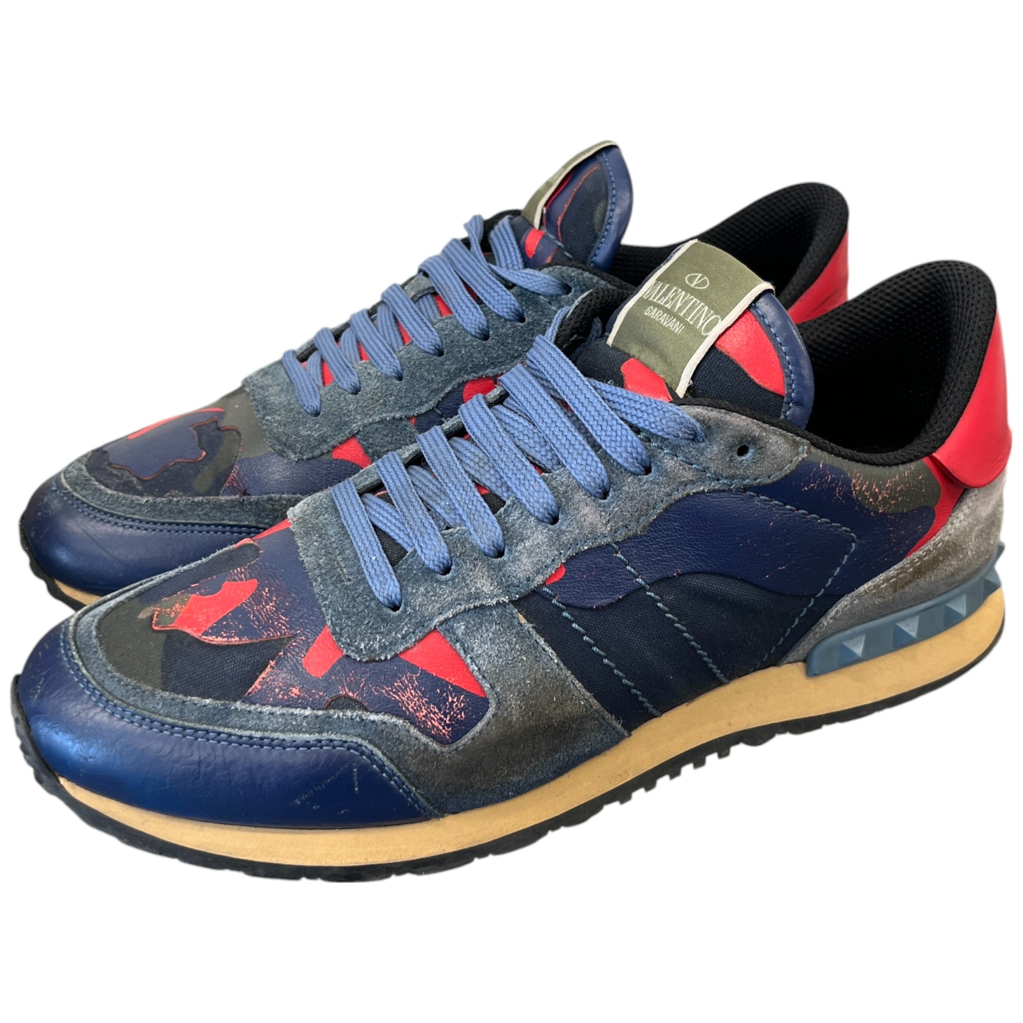 Men's Rockrunner Low Trainers Navy Size EU 41 / UK 7