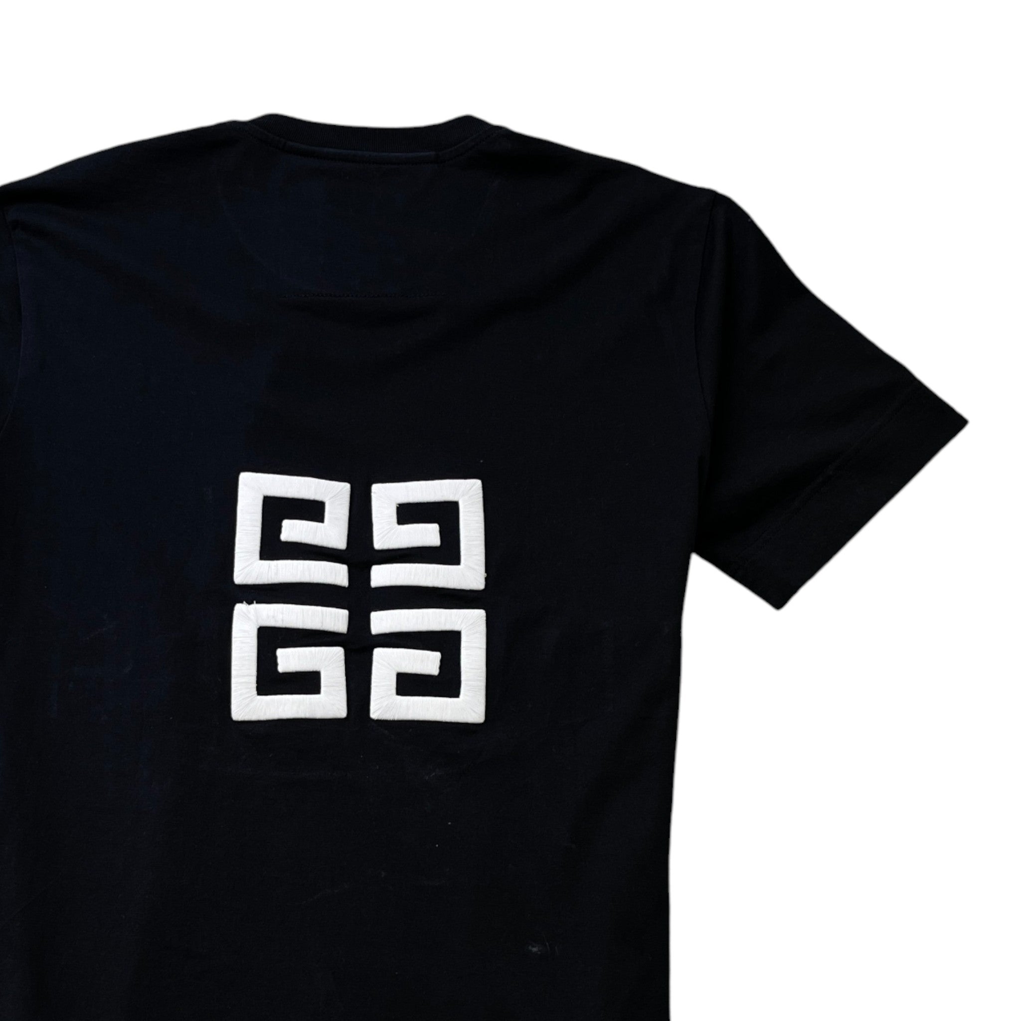 Men's Embossed Logo T-Shirt Black Size M