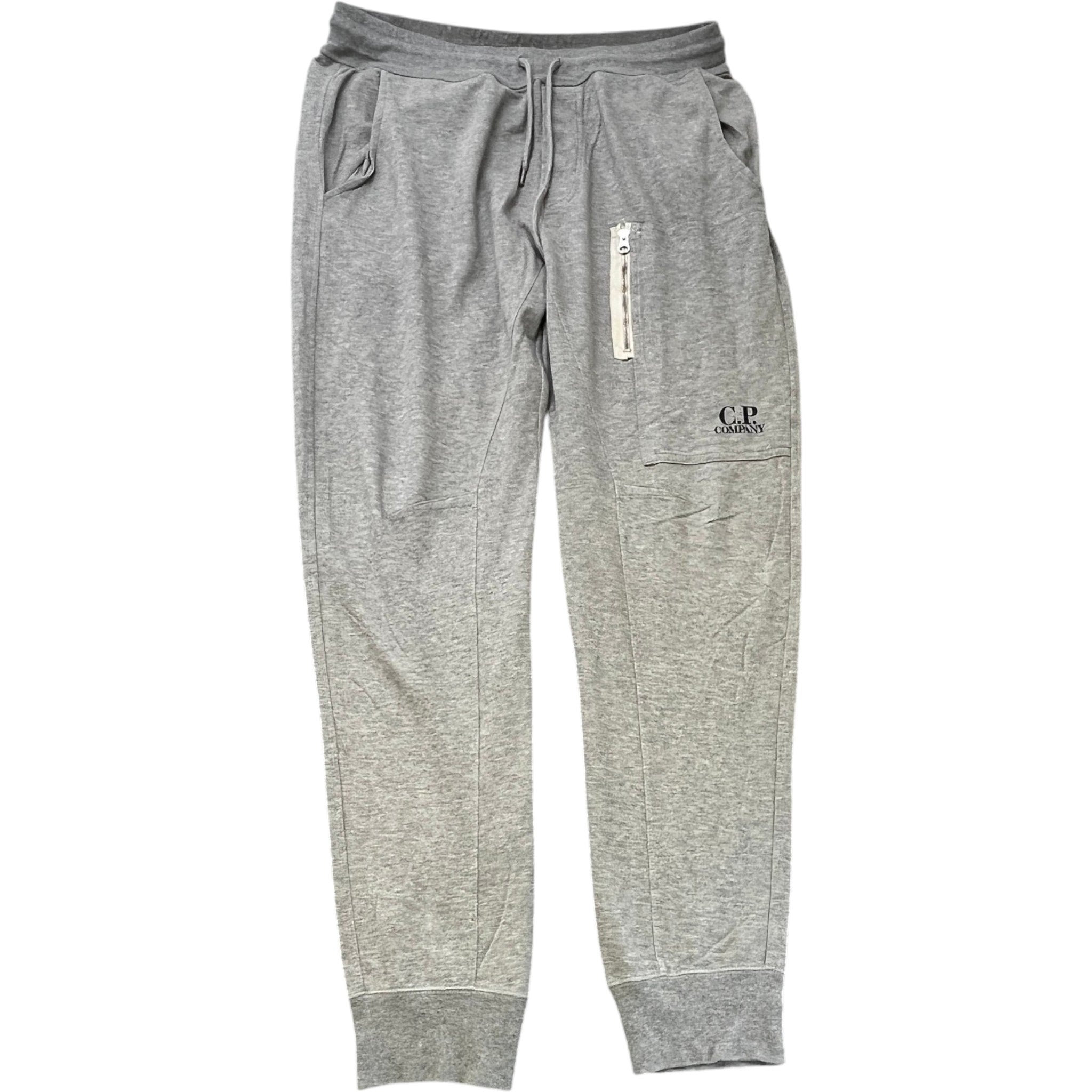 Men's Logo Print Joggers Grey Size L