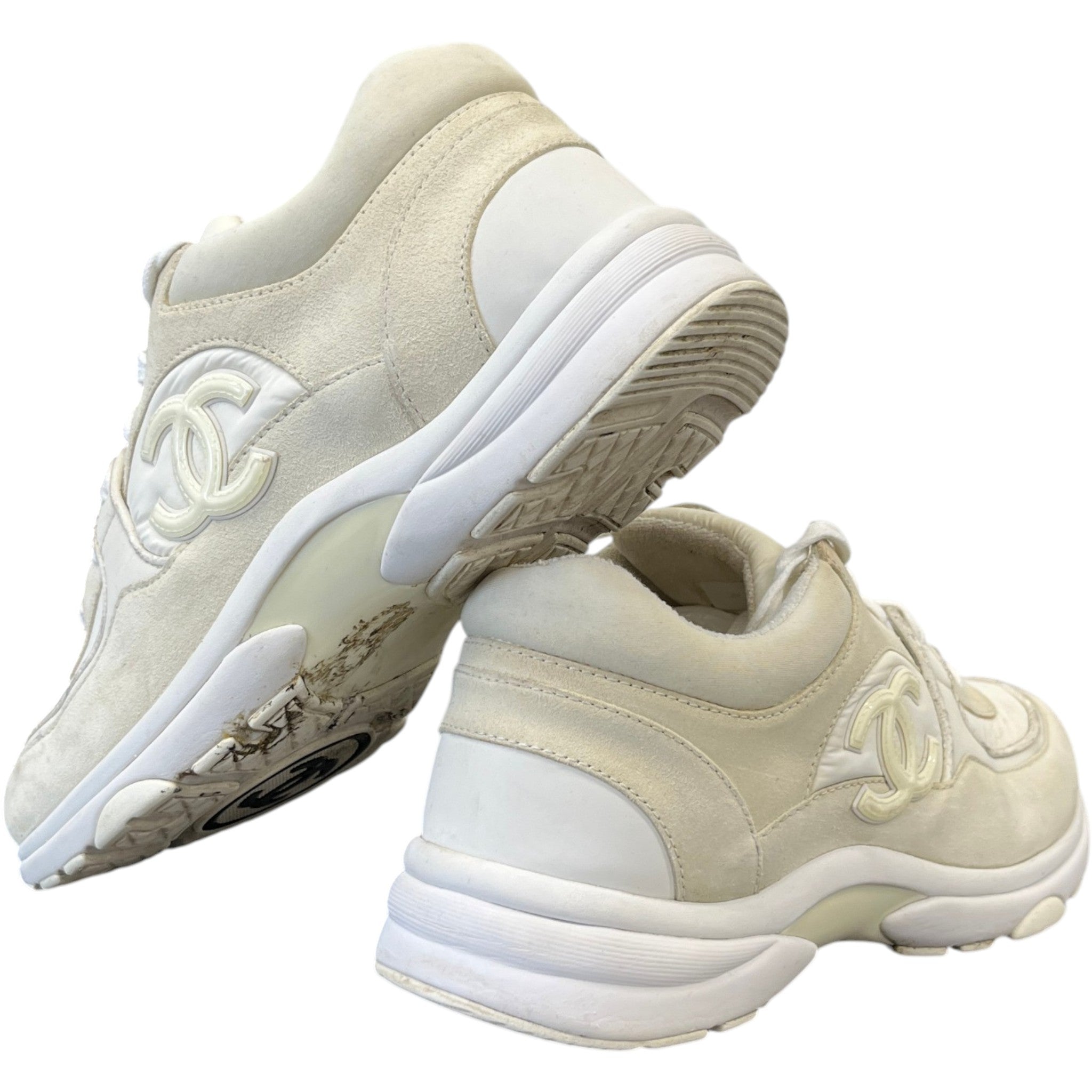Men's Cc Runner Low Trainers White Size EU 42 / UK 8