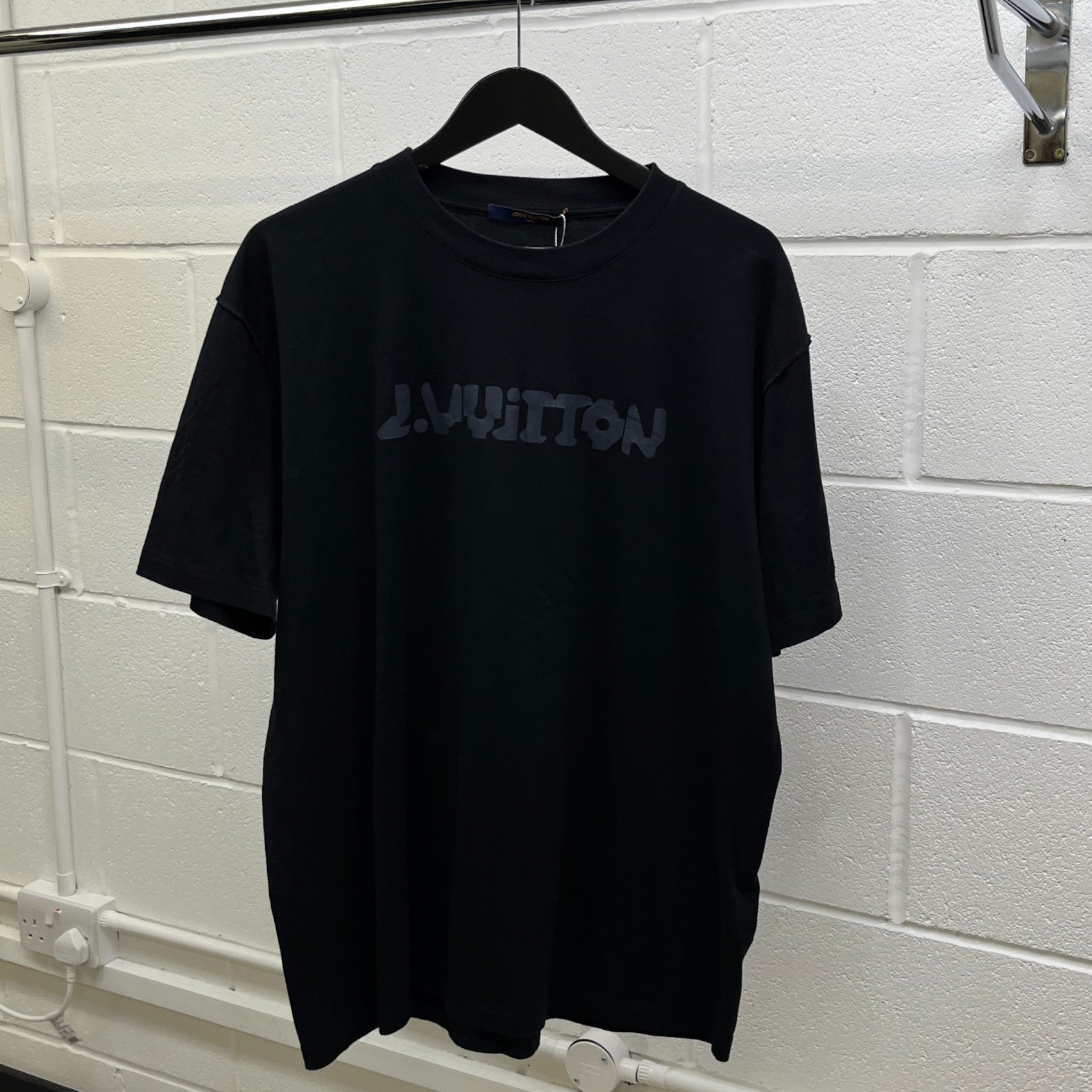 Men's Heat Reactive Logo T-Shirt Black Size XXL