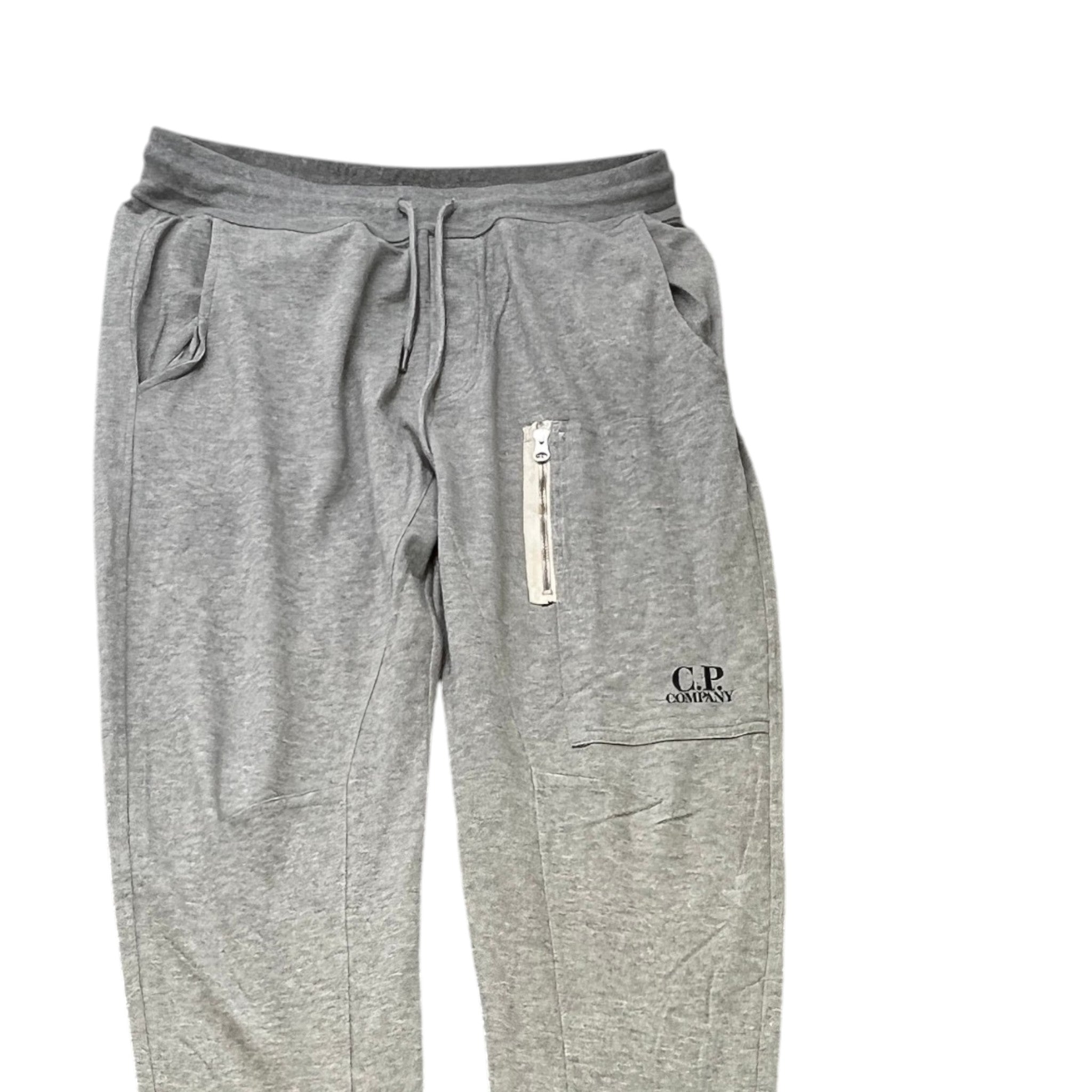 Men's Logo Print Joggers Grey Size L