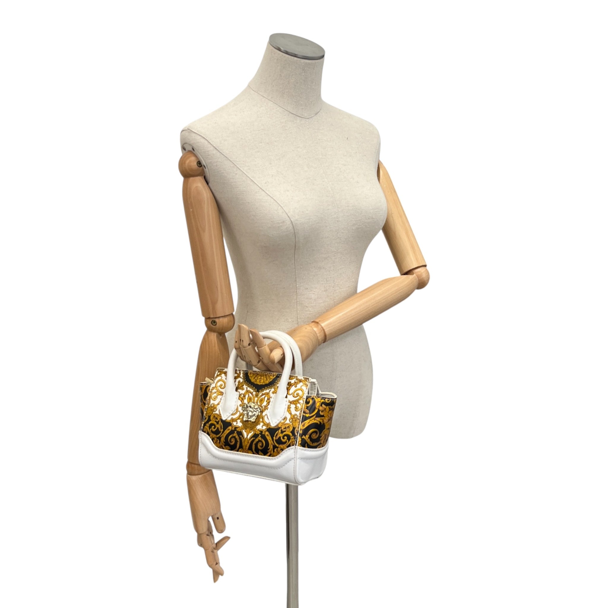 Women's Palazzo Empire Medusa Small Bag White