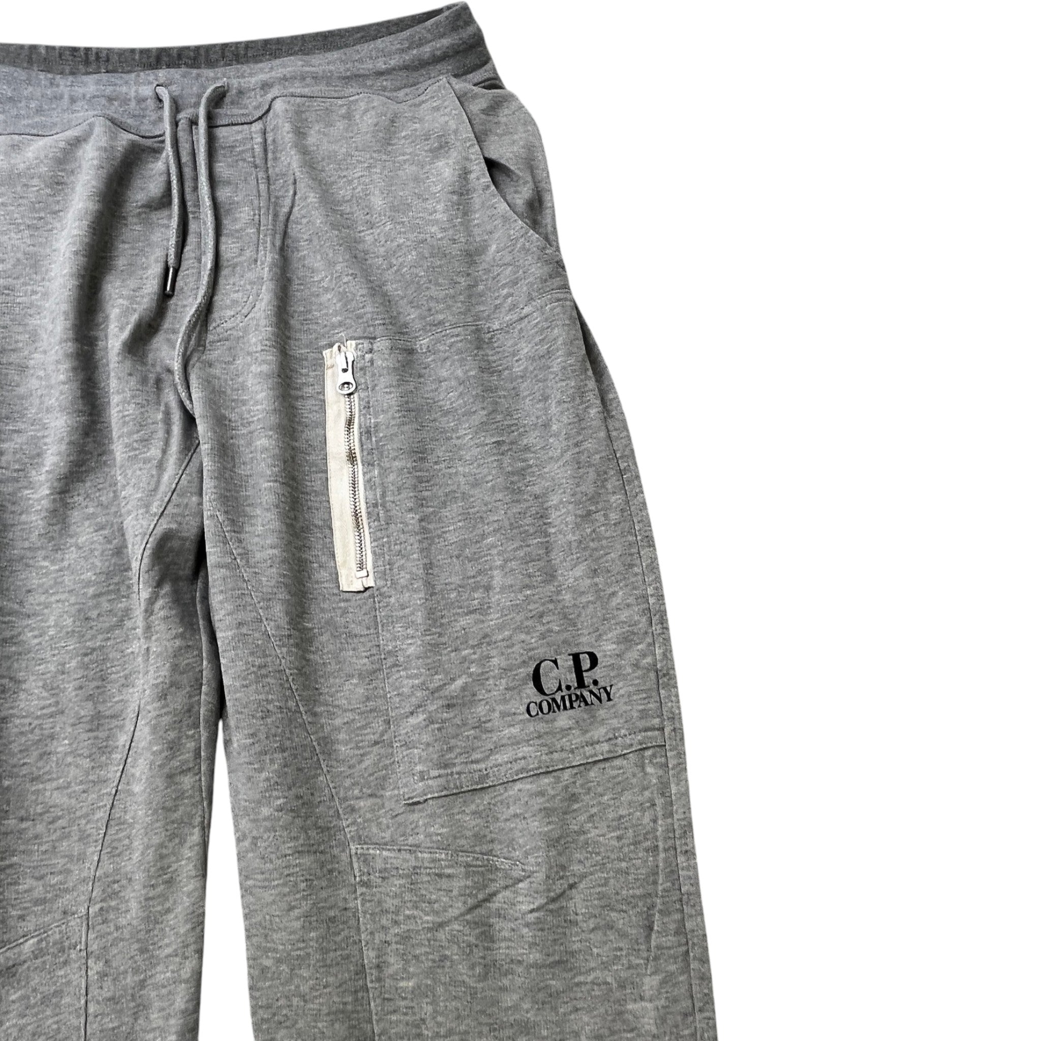 Men's Logo Print Joggers Grey Size L