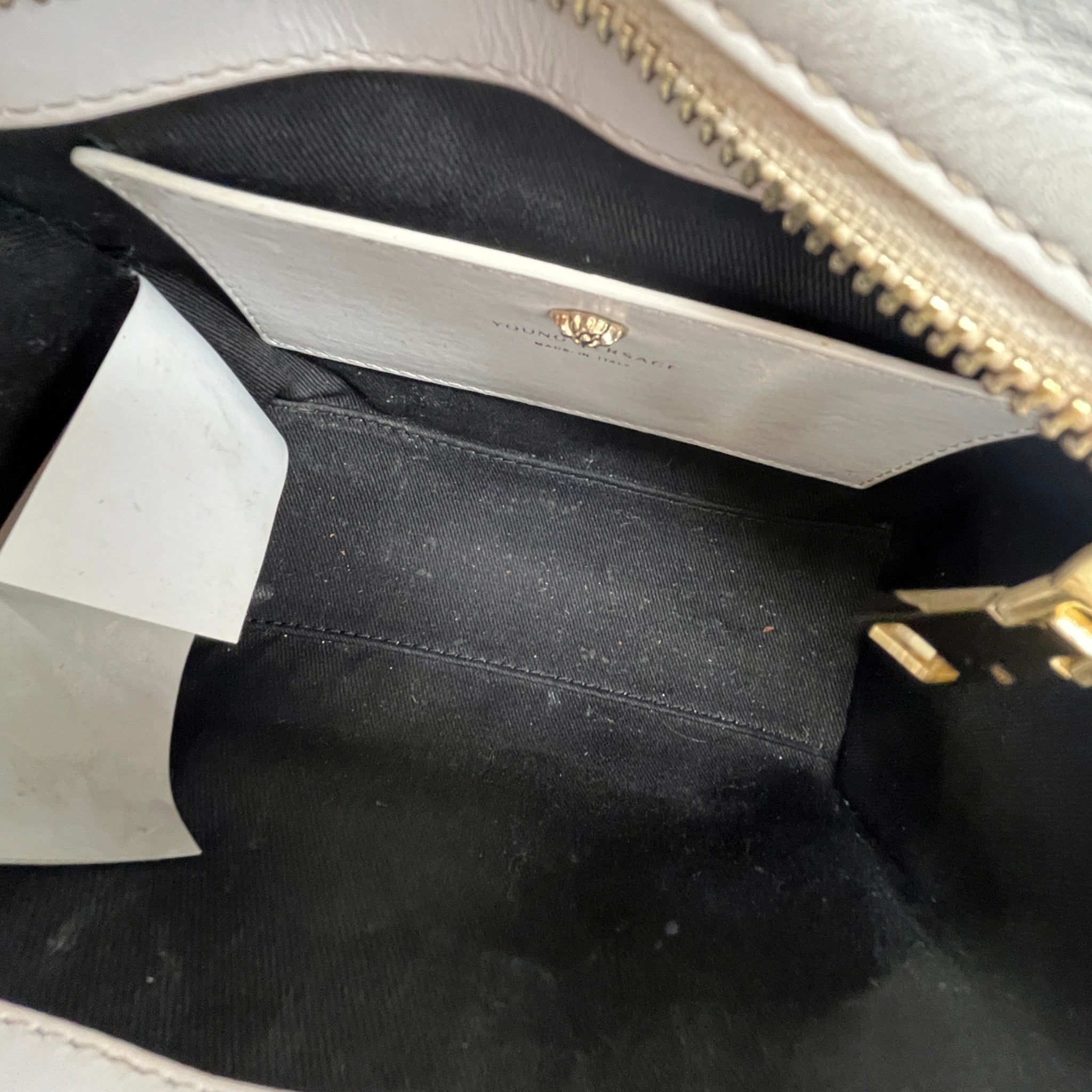 Women's Palazzo Empire Medusa Small Bag White