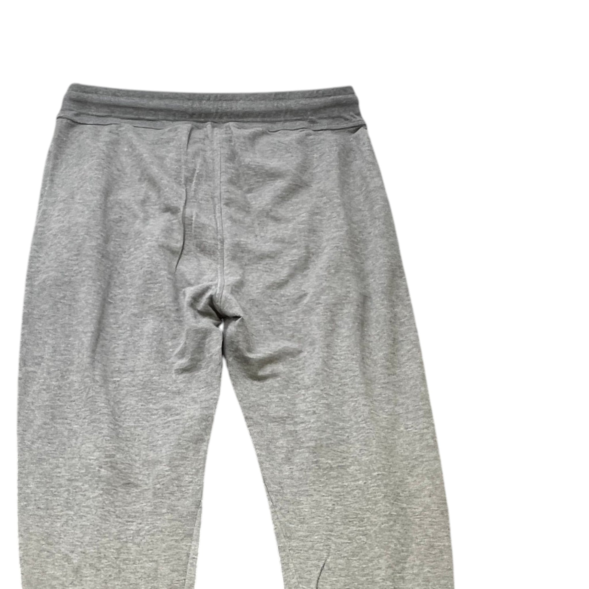 Men's Logo Print Joggers Grey Size L