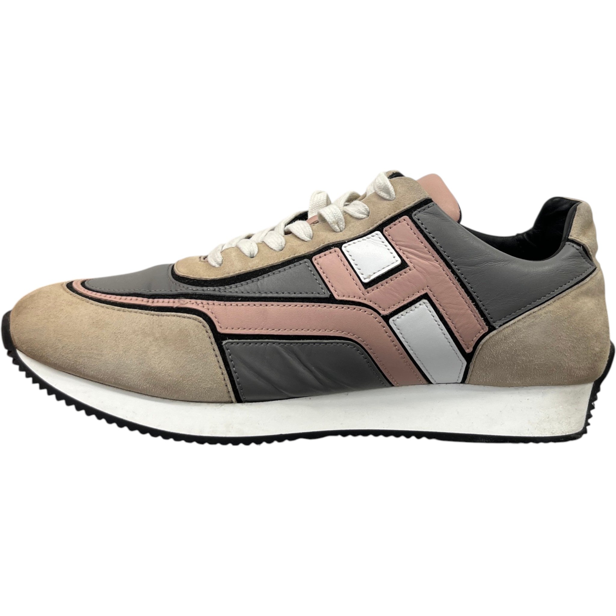 Men's Hogan Low Trainers Beige Size EU 41 / UK 7