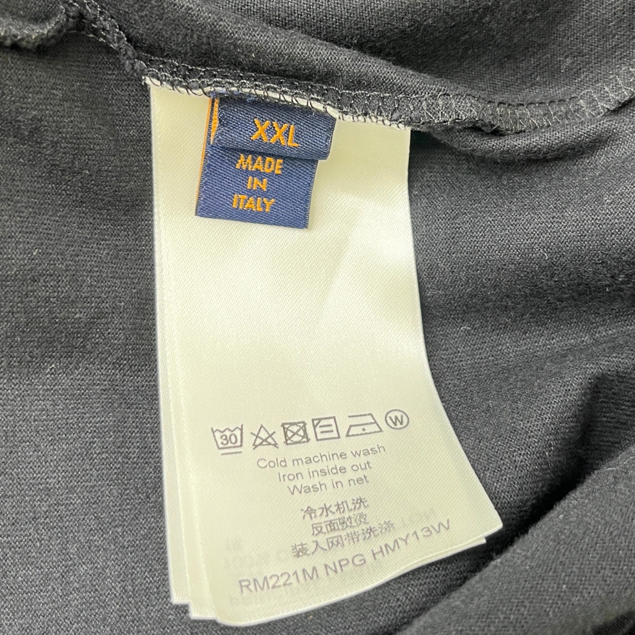 Men's Heat Reactive Logo T-Shirt Black Size XXL