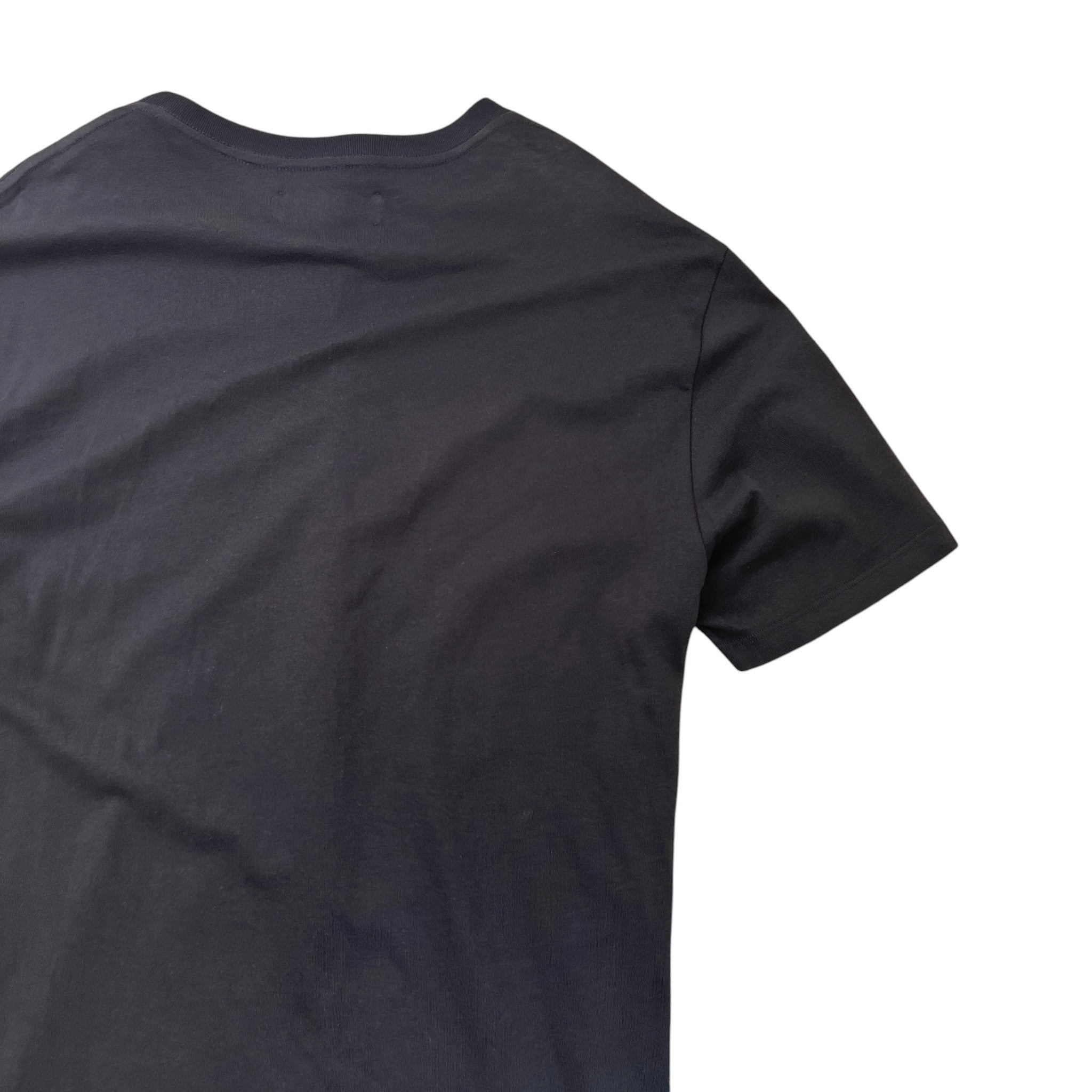 Men's Logo Print T-Shirt Black Size L