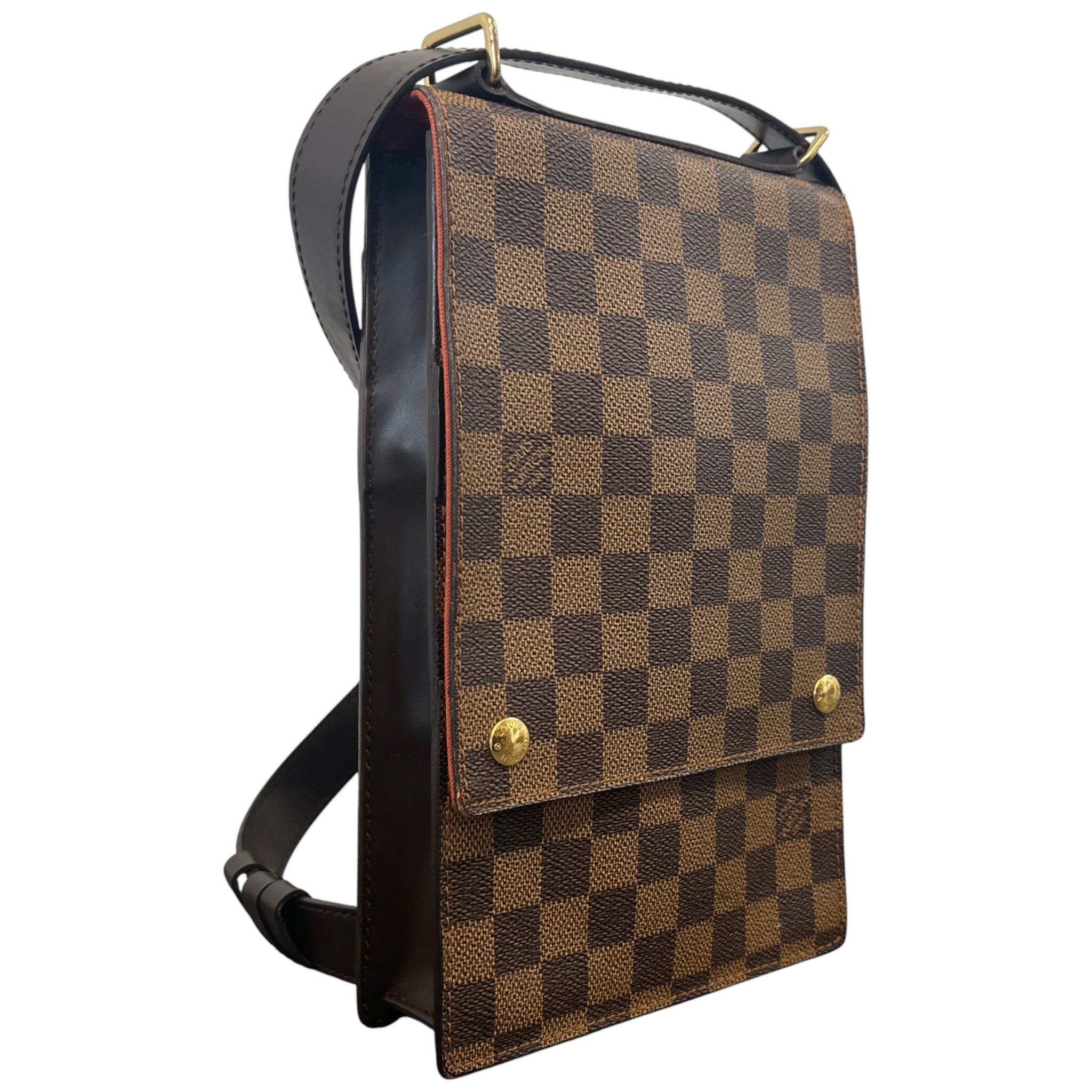 Women's Damier Ebene Portobello Bag Brown