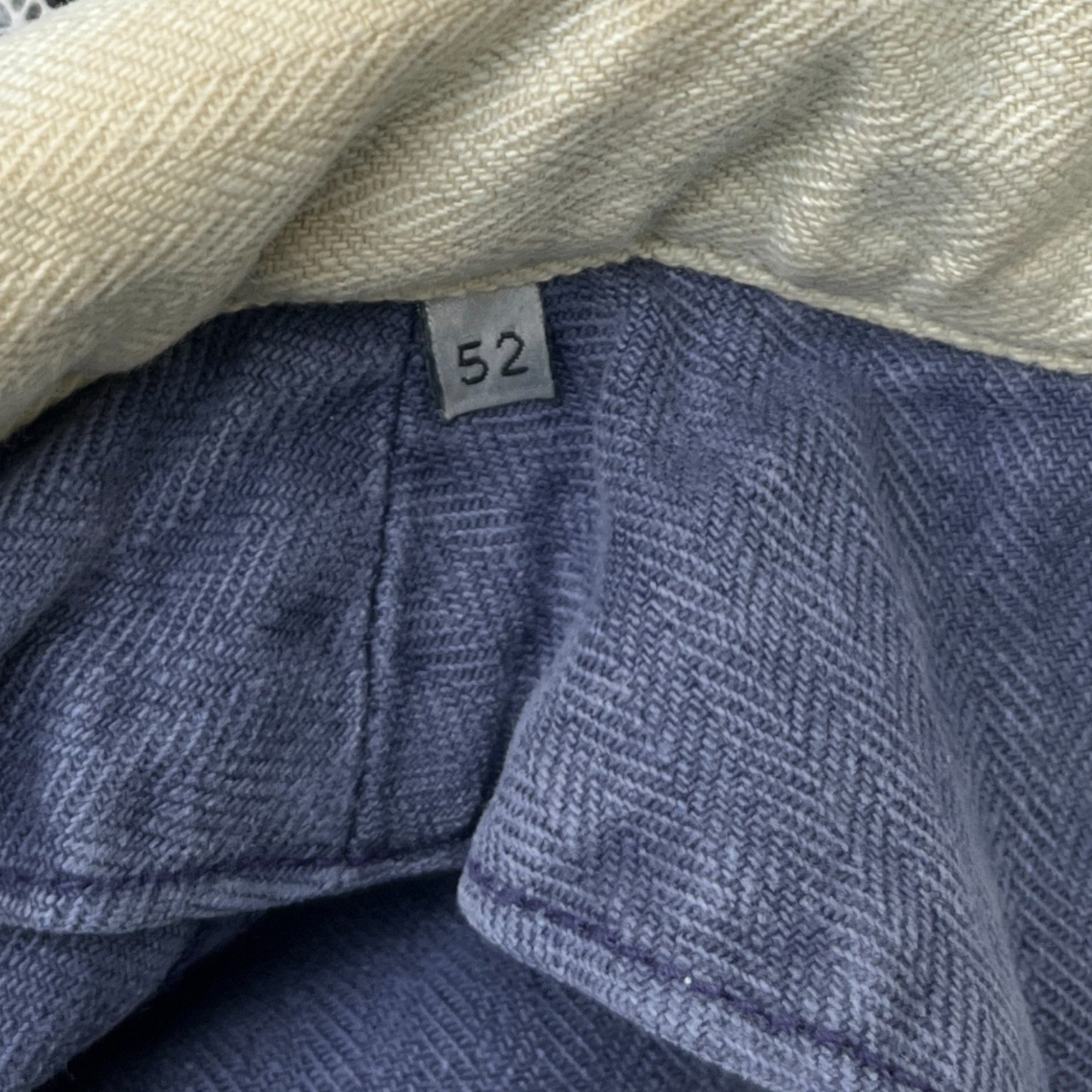 Men's Embroidered Logo Jacket Blue Size IT 52 / XL