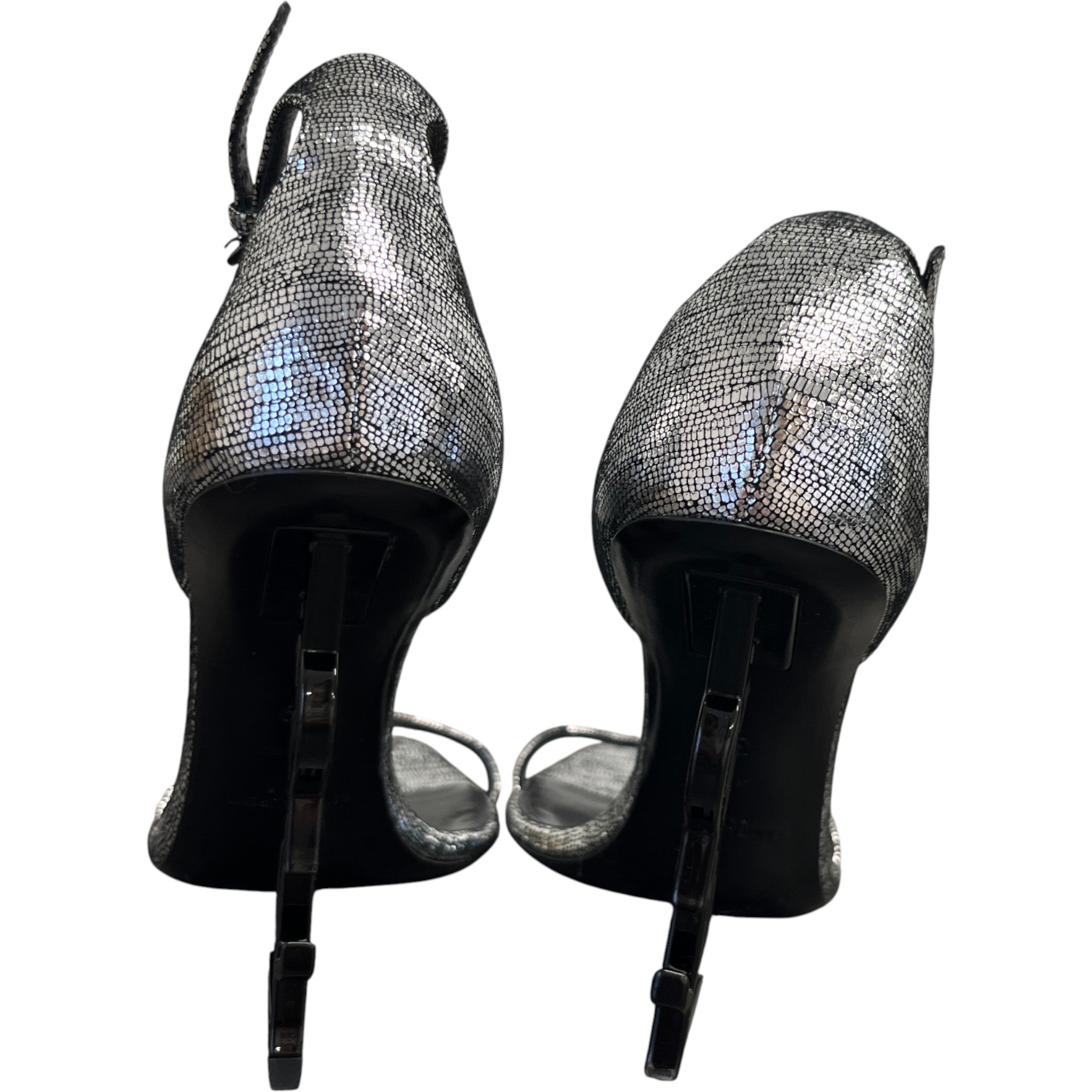 Women's Opyum 110 Heels Silver Size EU 39 / UK 6