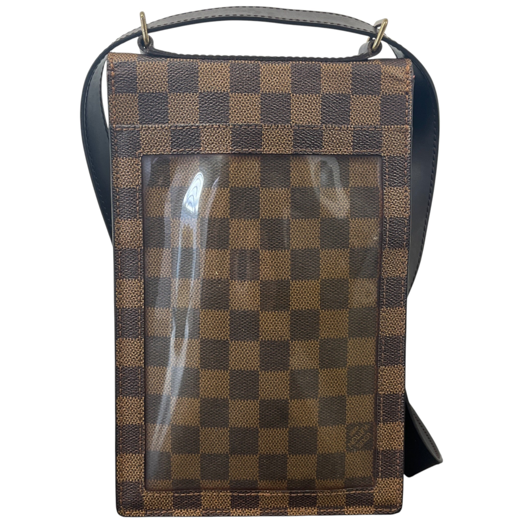 Women's Damier Ebene Portobello Bag Brown