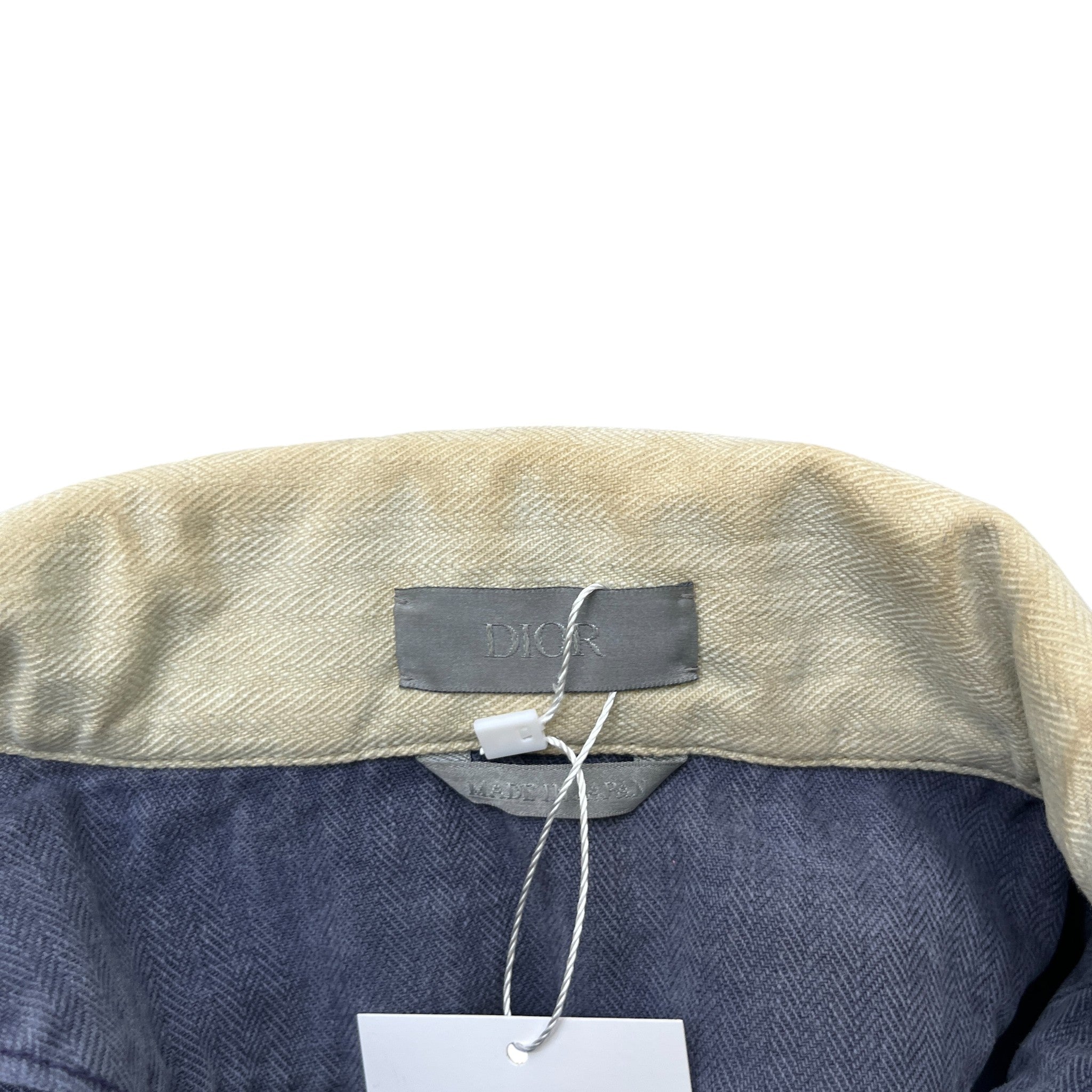 Men's Embroidered Logo Jacket Blue Size IT 52 / XL