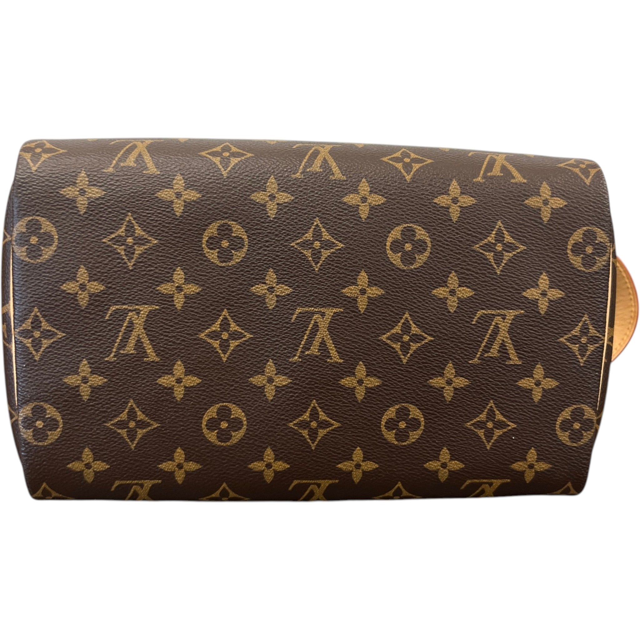 Men's Monogram Dopp Kit Toiletry Bag Brown