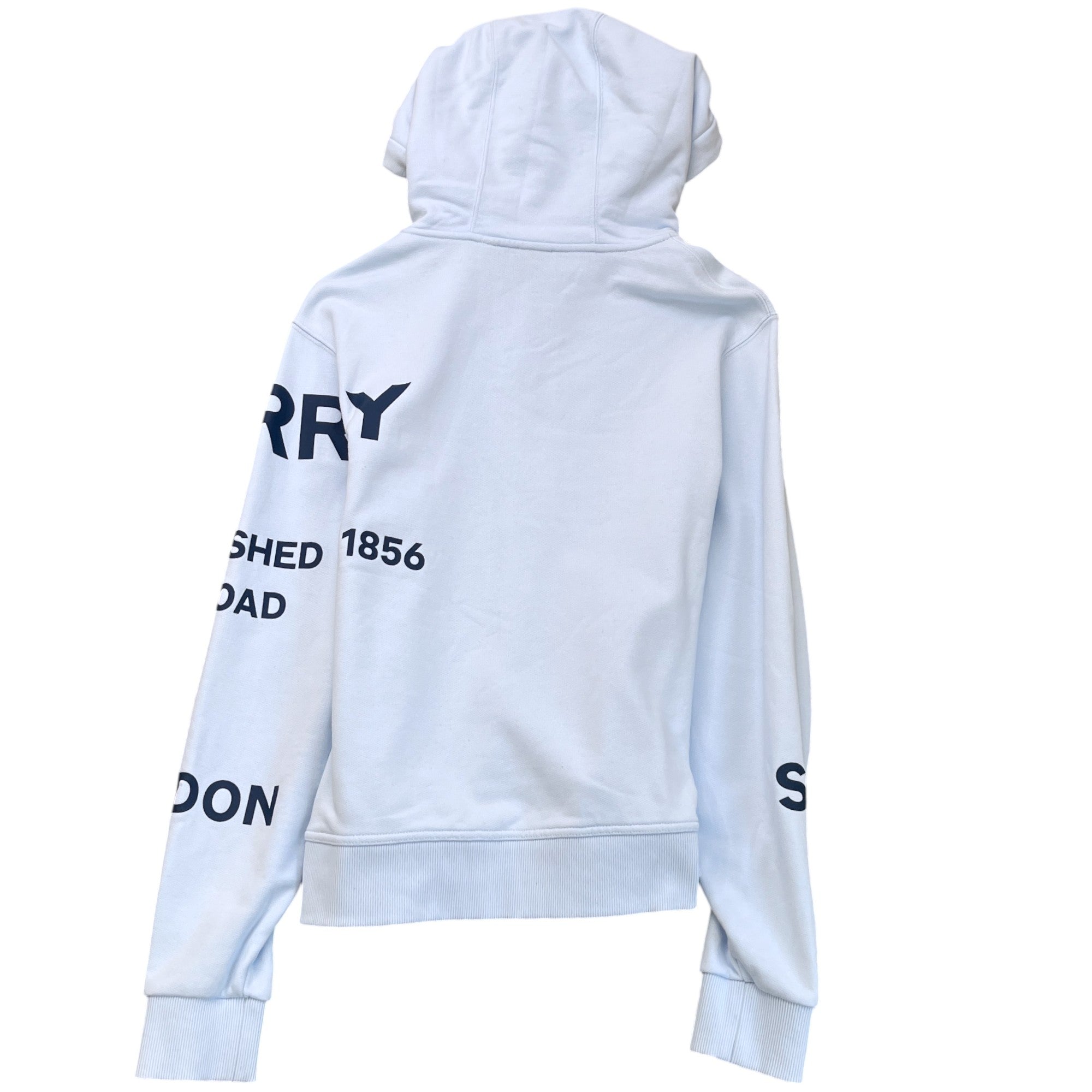 Men's Horeferry Print Hoodie Blue Size S