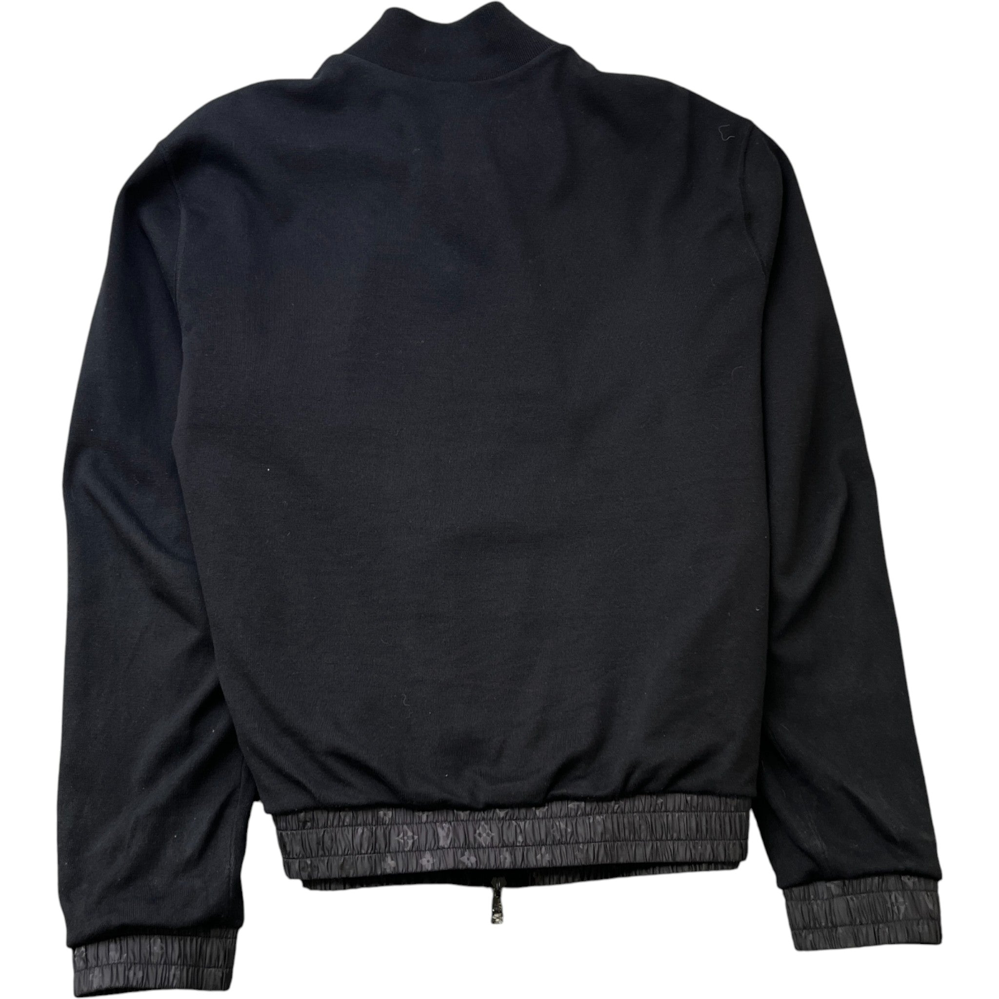 Men's Monogram Reversible Light Bomber Jacket Black Size XL