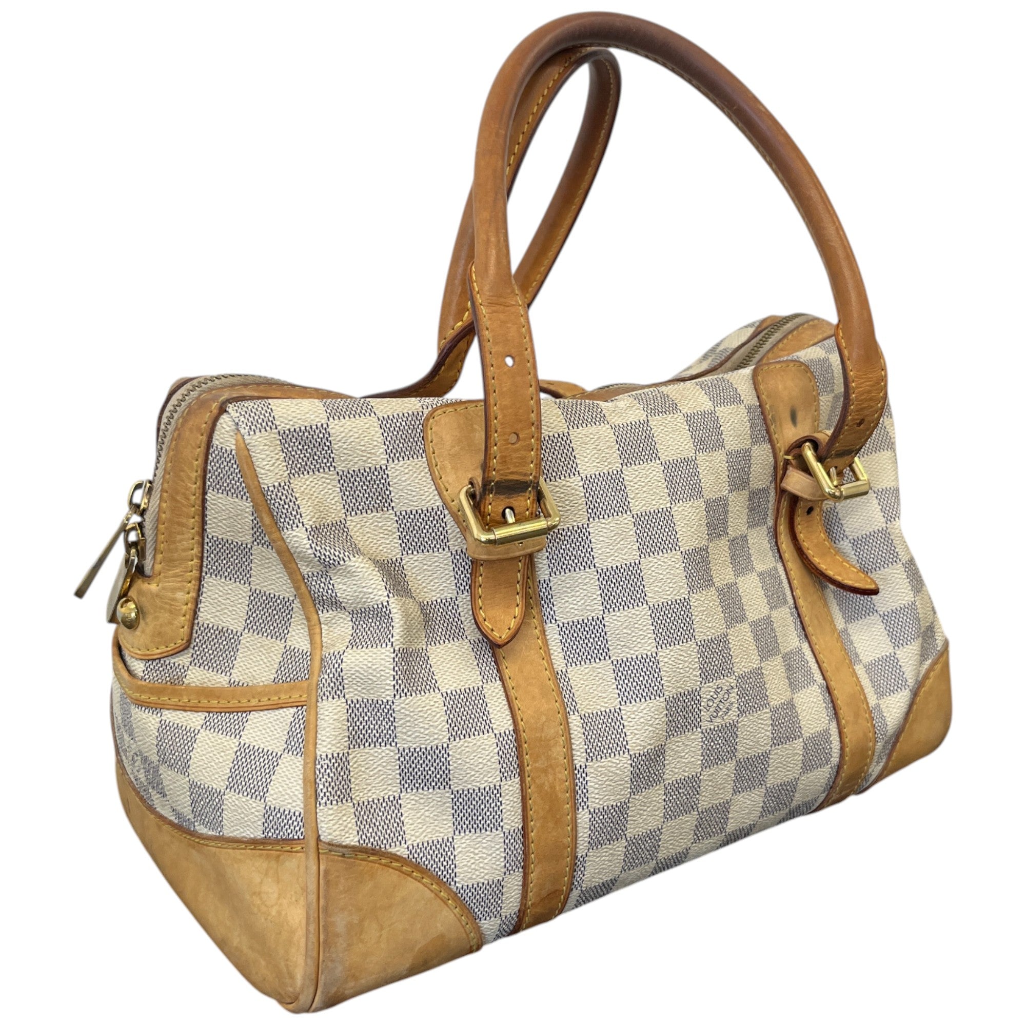 Women's Berkeley Damier Azur Bag Beige