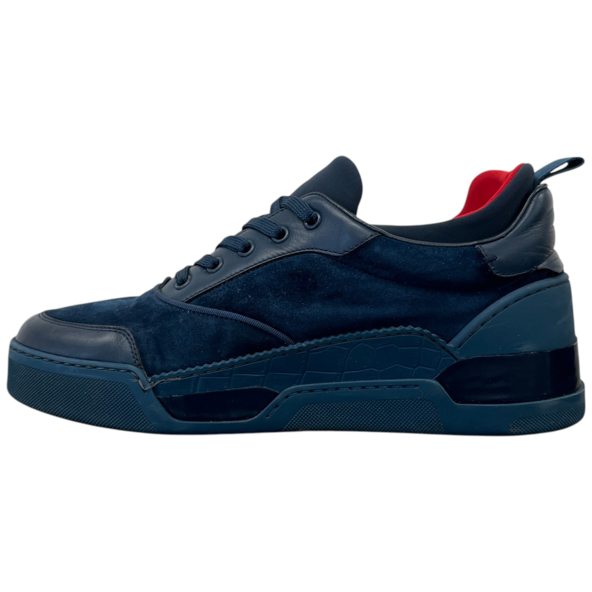 Men's Aurelien Low Trainers Navy Size EU 42 / UK 8