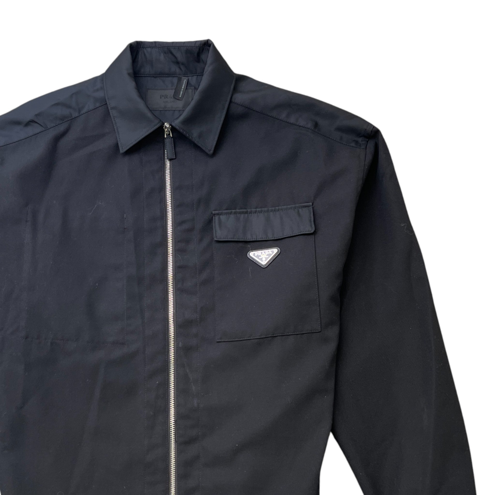 Men's Re-Nylon OverShirt Black Size M