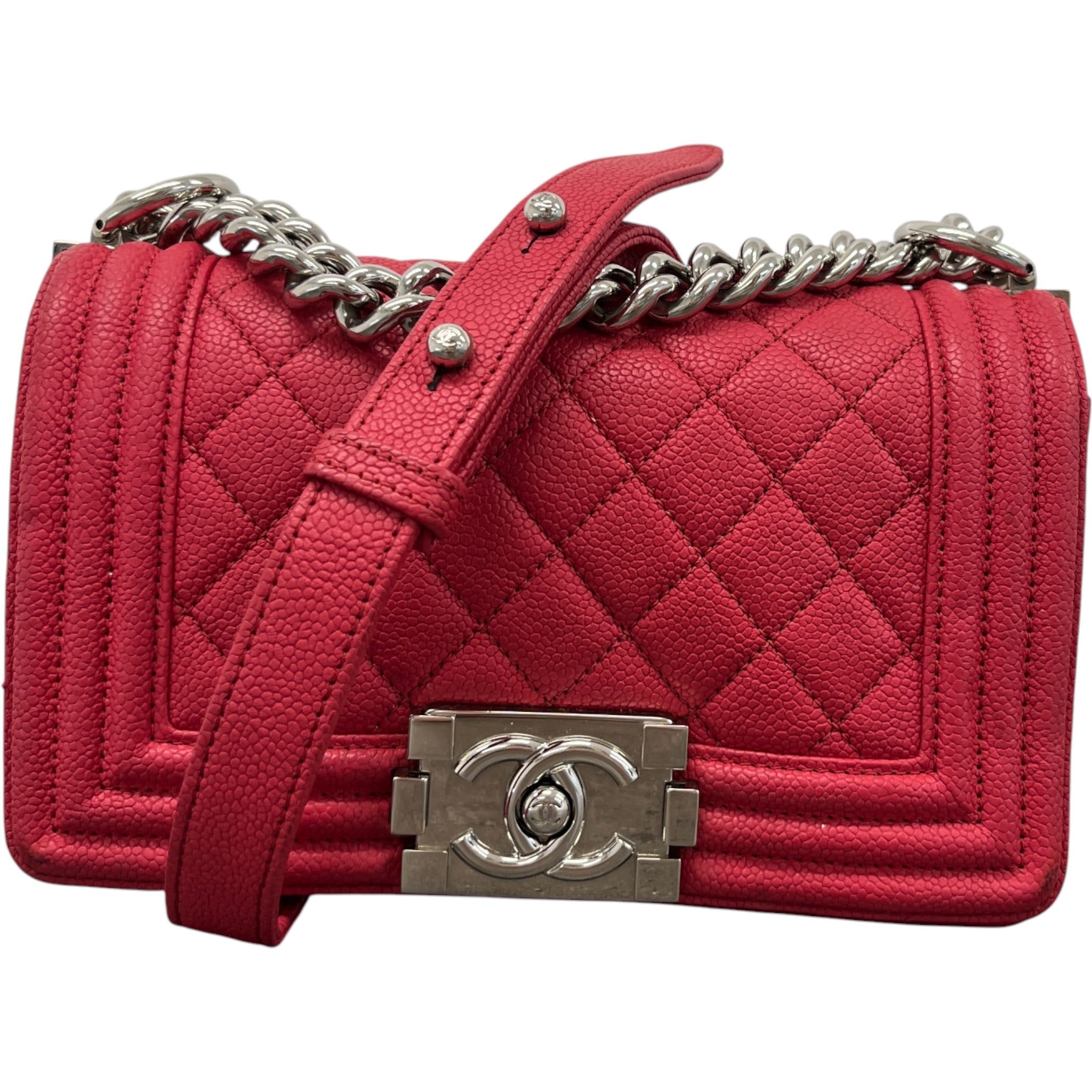 Women's Boy Bag Handbag Pink