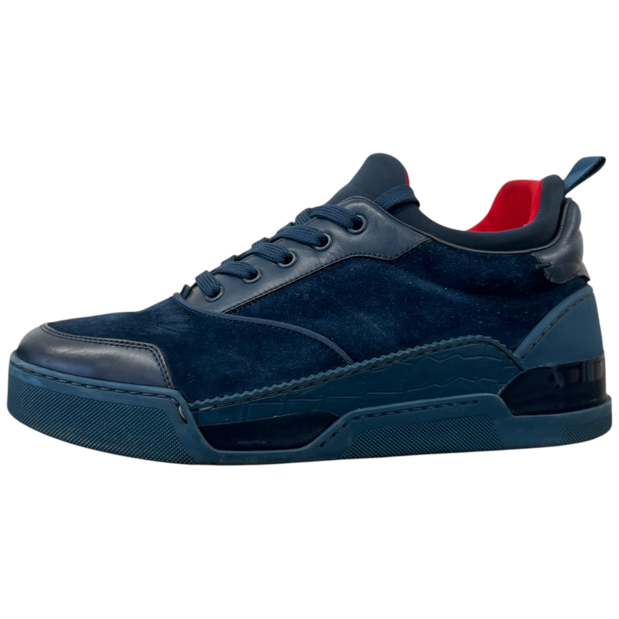 Men's Aurelien Low Trainers Navy Size EU 42 / UK 8