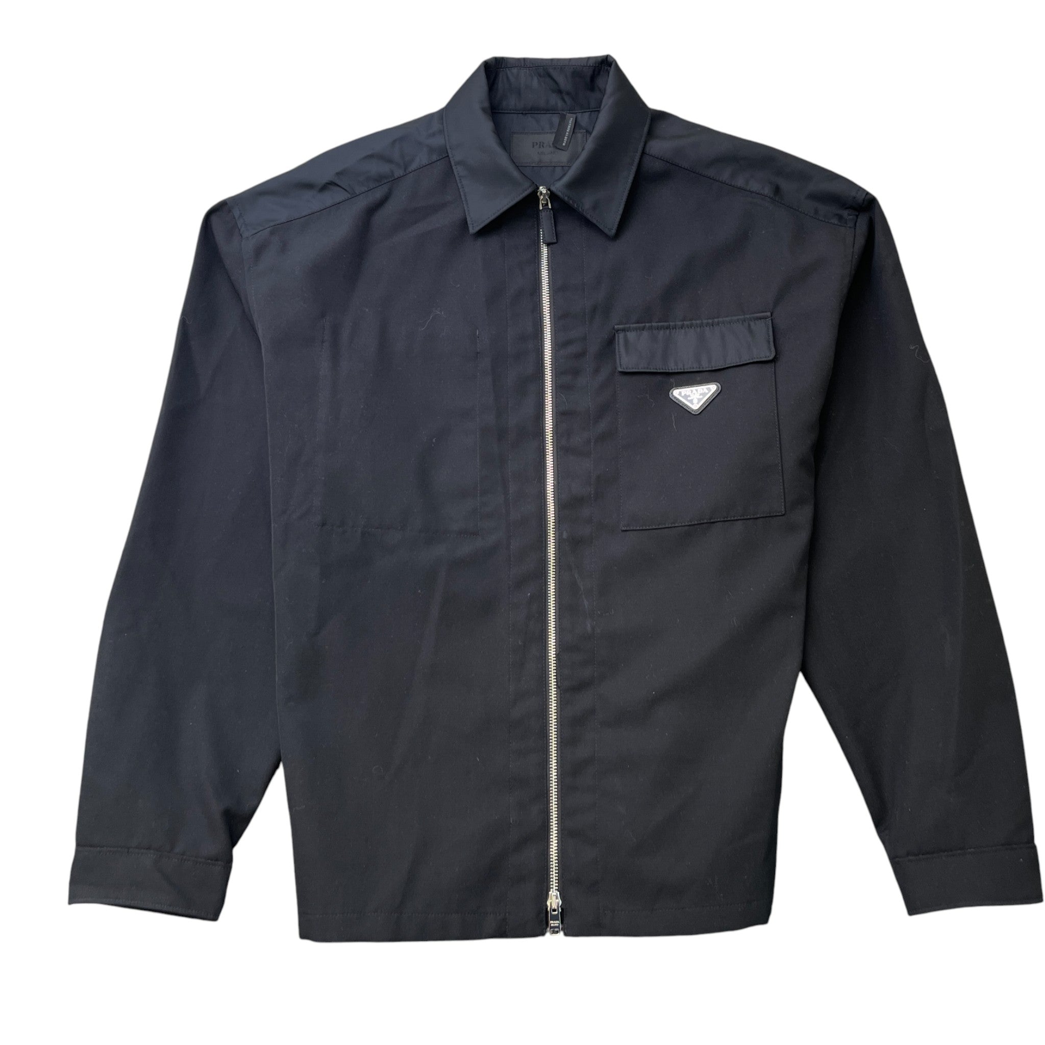 Men's Re-Nylon OverShirt Black Size M