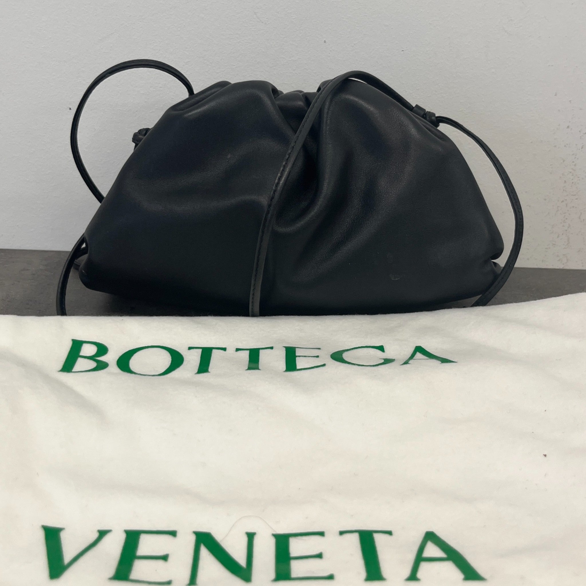 Women's Mini Pouch Handbag Black