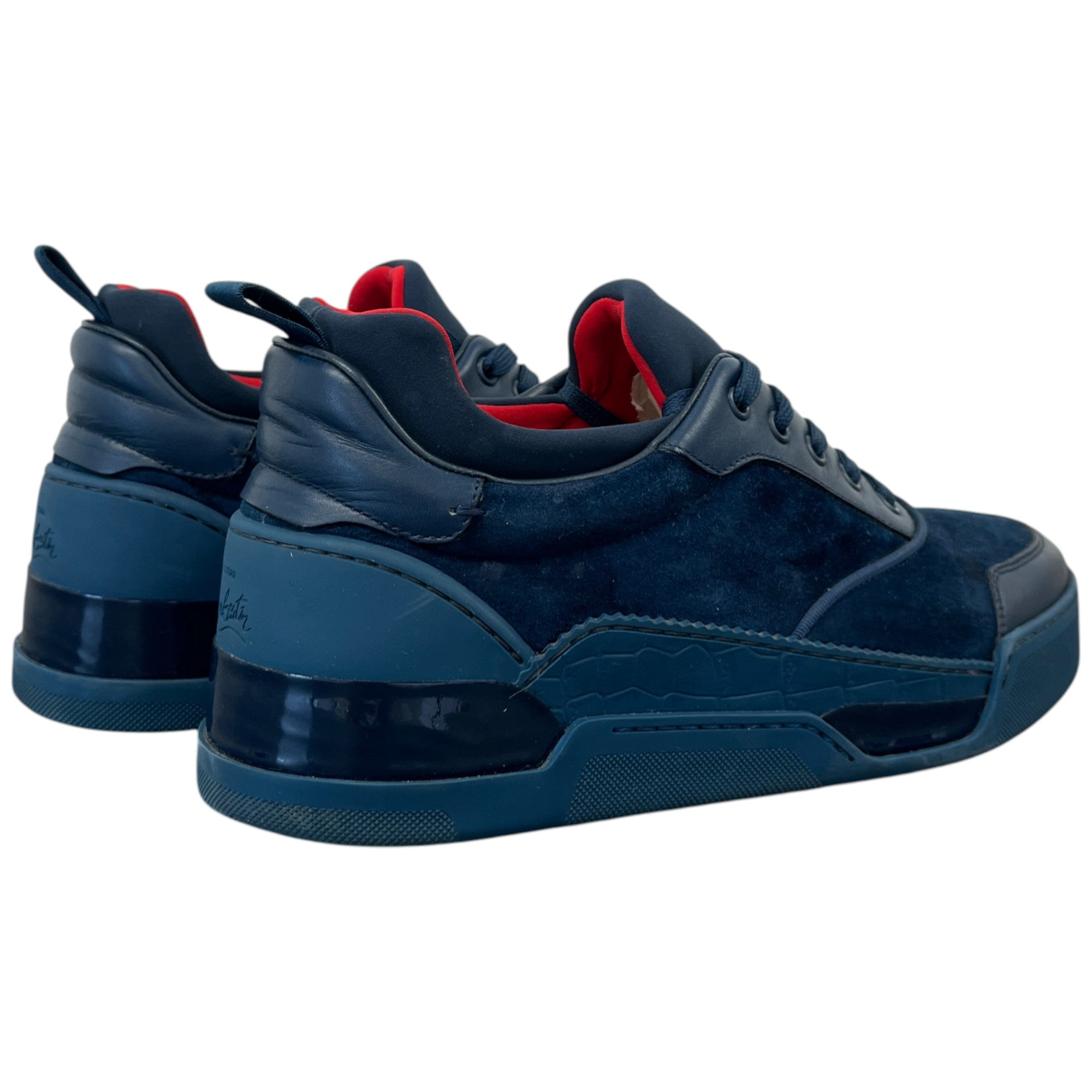 Men's Aurelien Low Trainers Navy Size EU 42 / UK 8