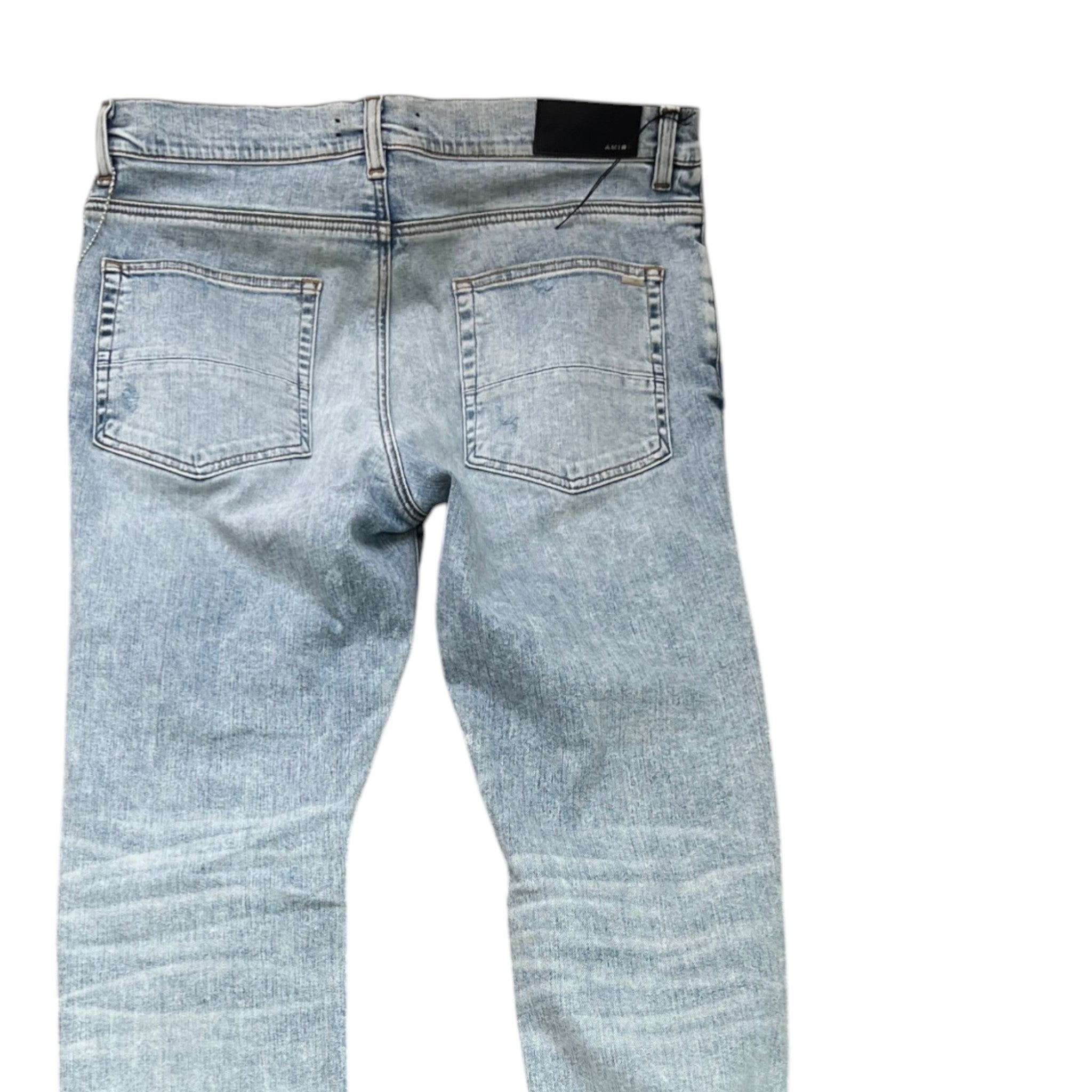 Men's Pajama Art Patch Jeans Blue Size IT 52 / UK 36