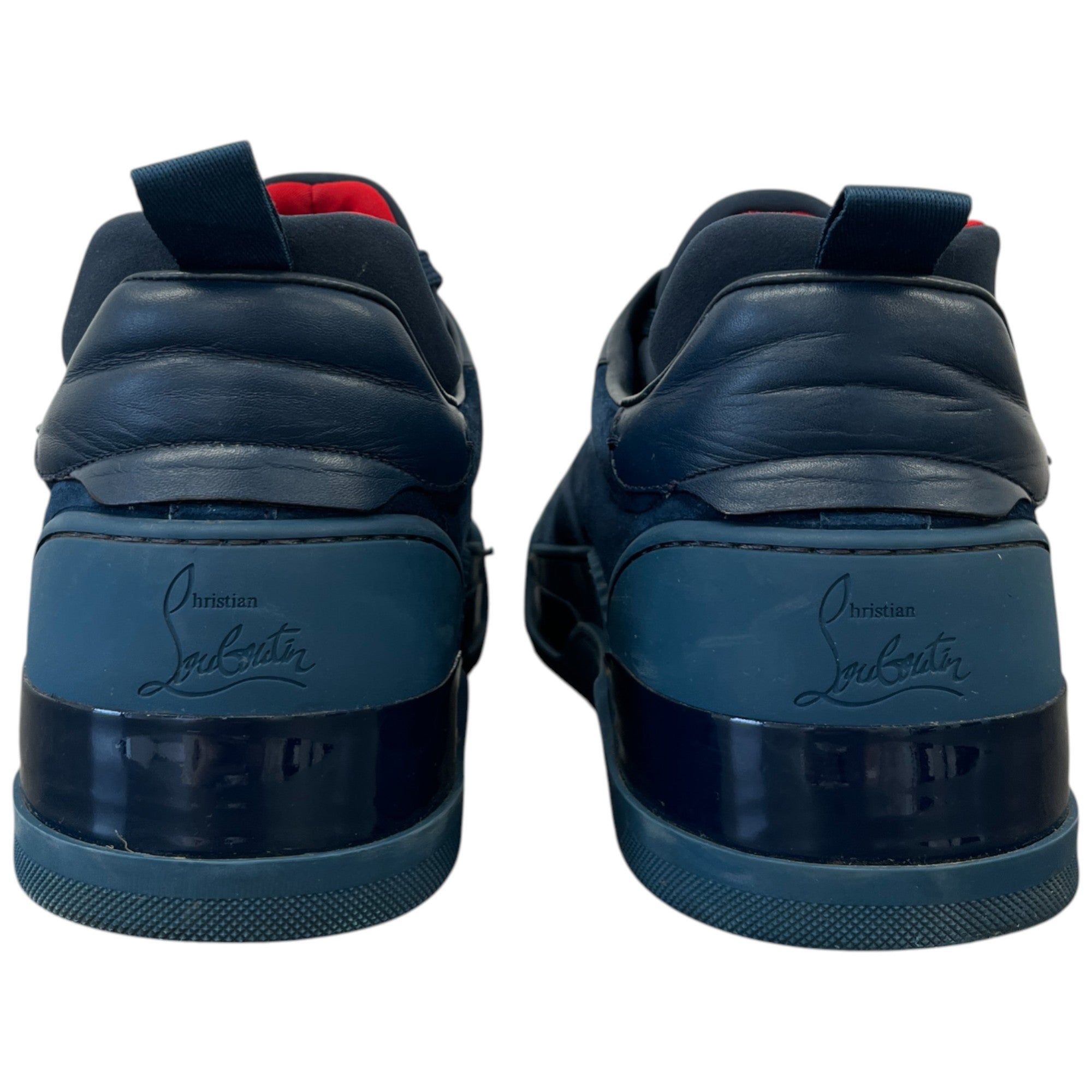 Men's Aurelien Low Trainers Navy Size EU 42 / UK 8