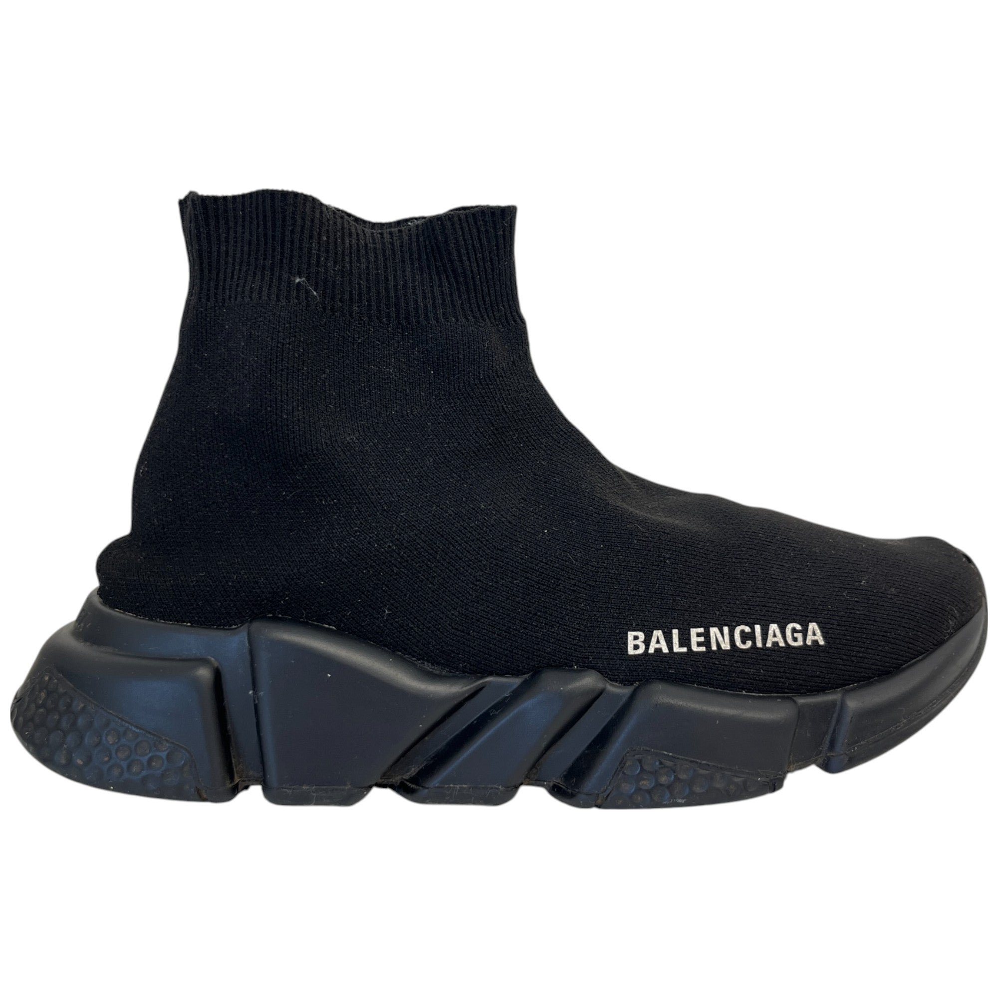 Women's Speed Sock High Trainers Black Size EU 38 / UK 5