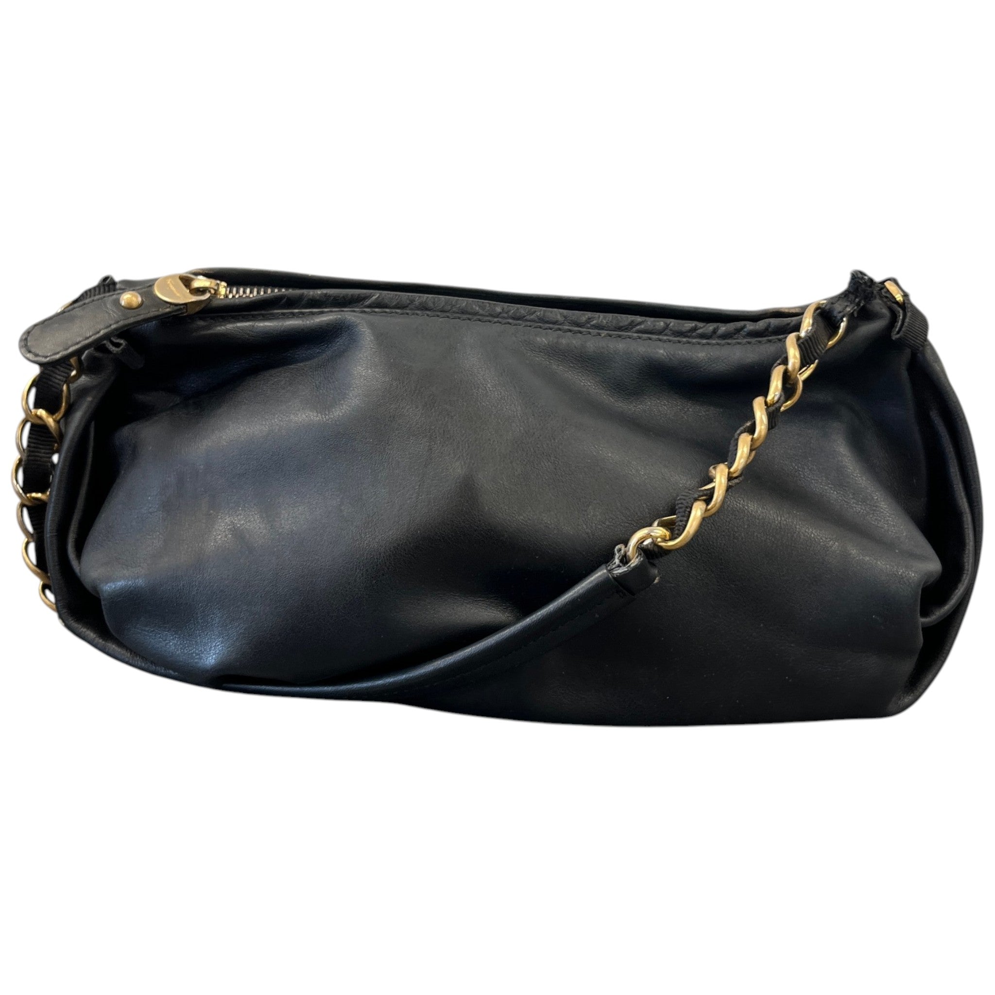 Women's Chain Strap Handbag Black