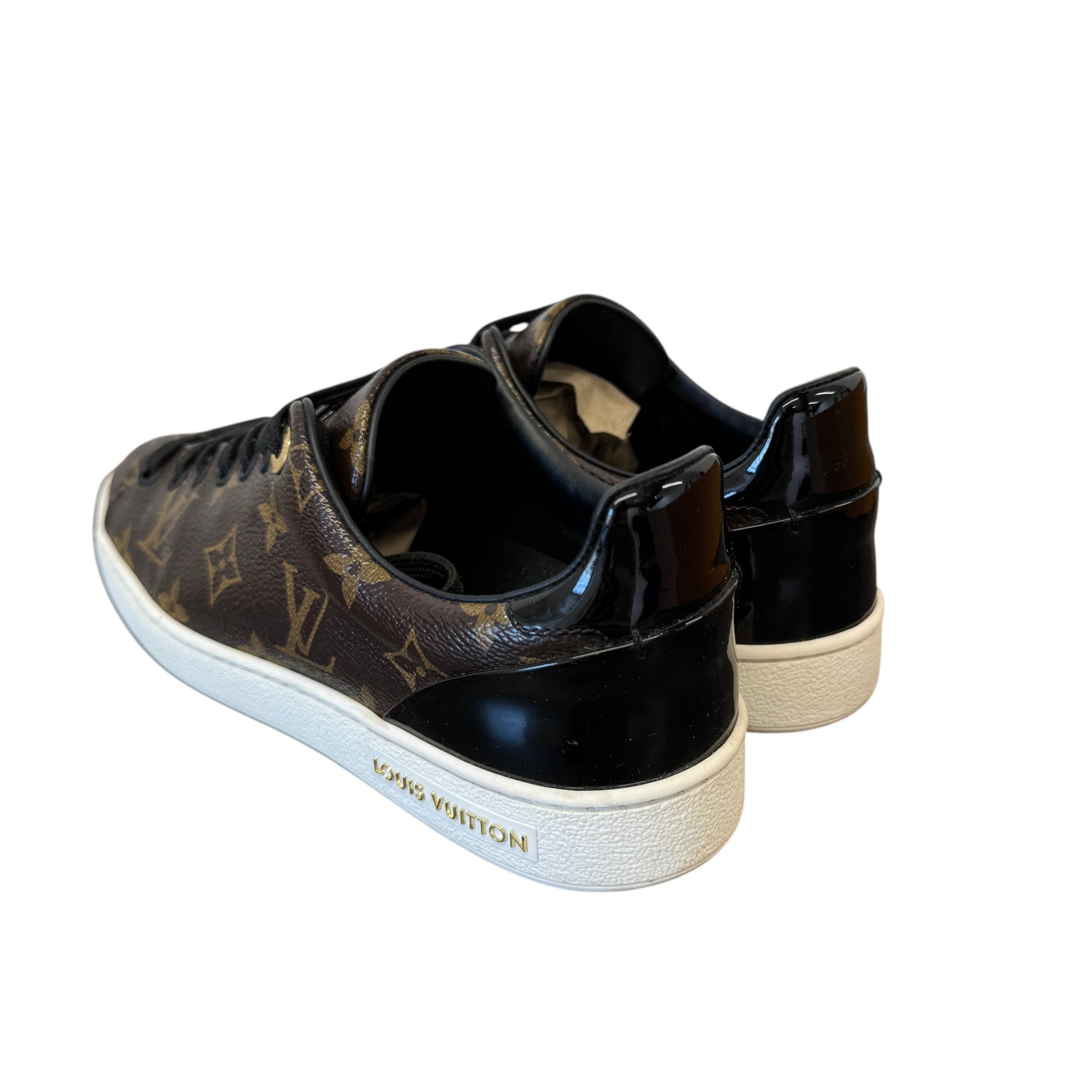 Women's Monogram Frontrow Low Trainers Brown Size EU 37 / UK 4