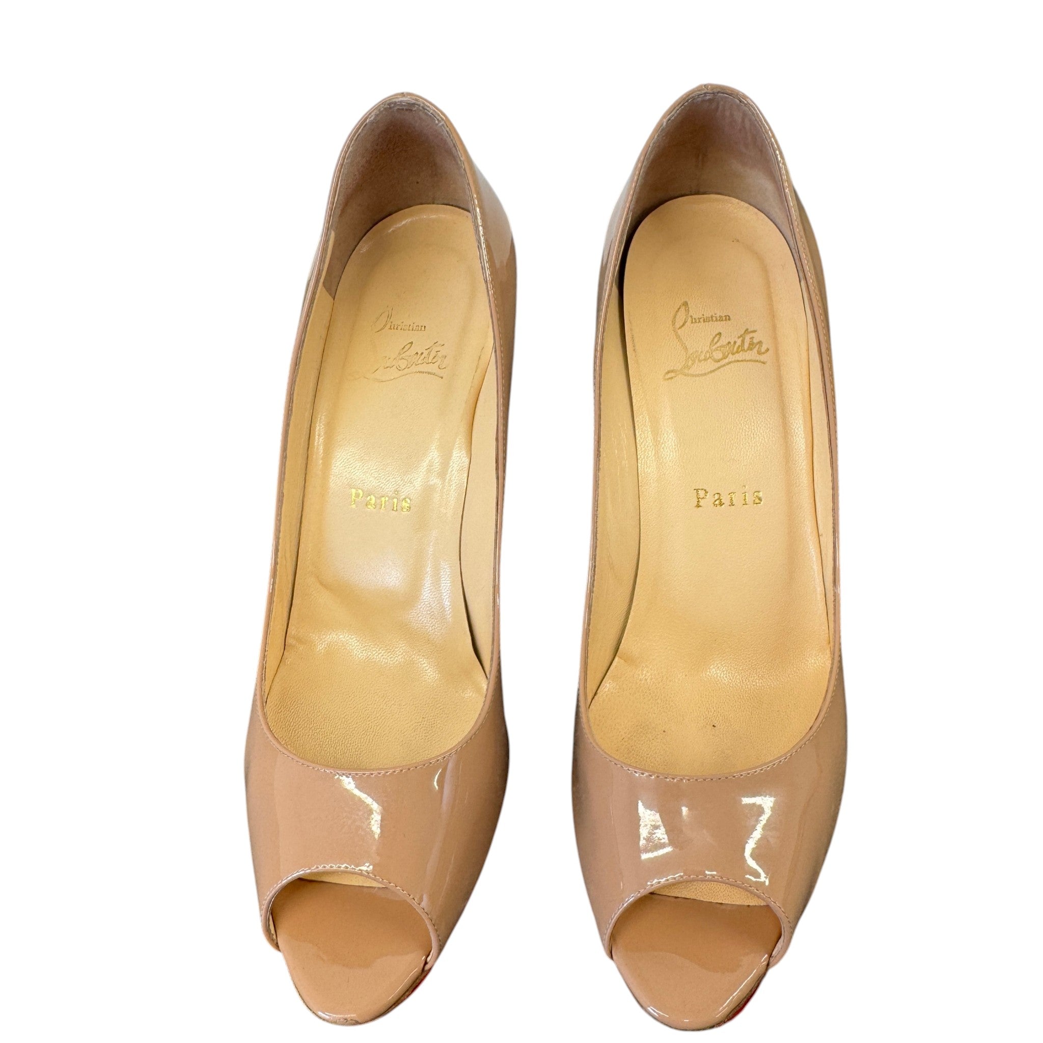 Women's Simple Pumps Heels Beige Size EU 38.5 / UK 5.5