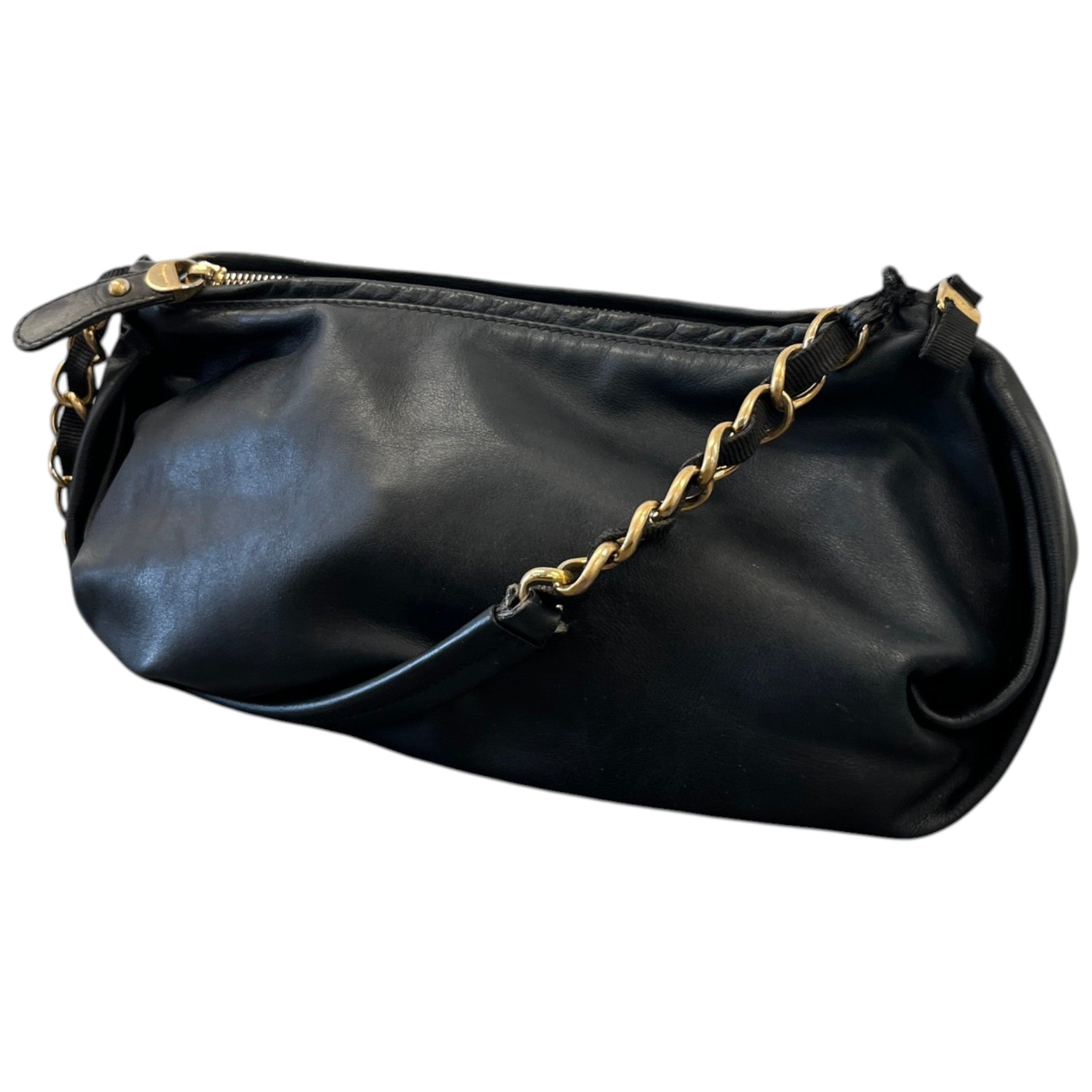 Women's Chain Strap Handbag Black