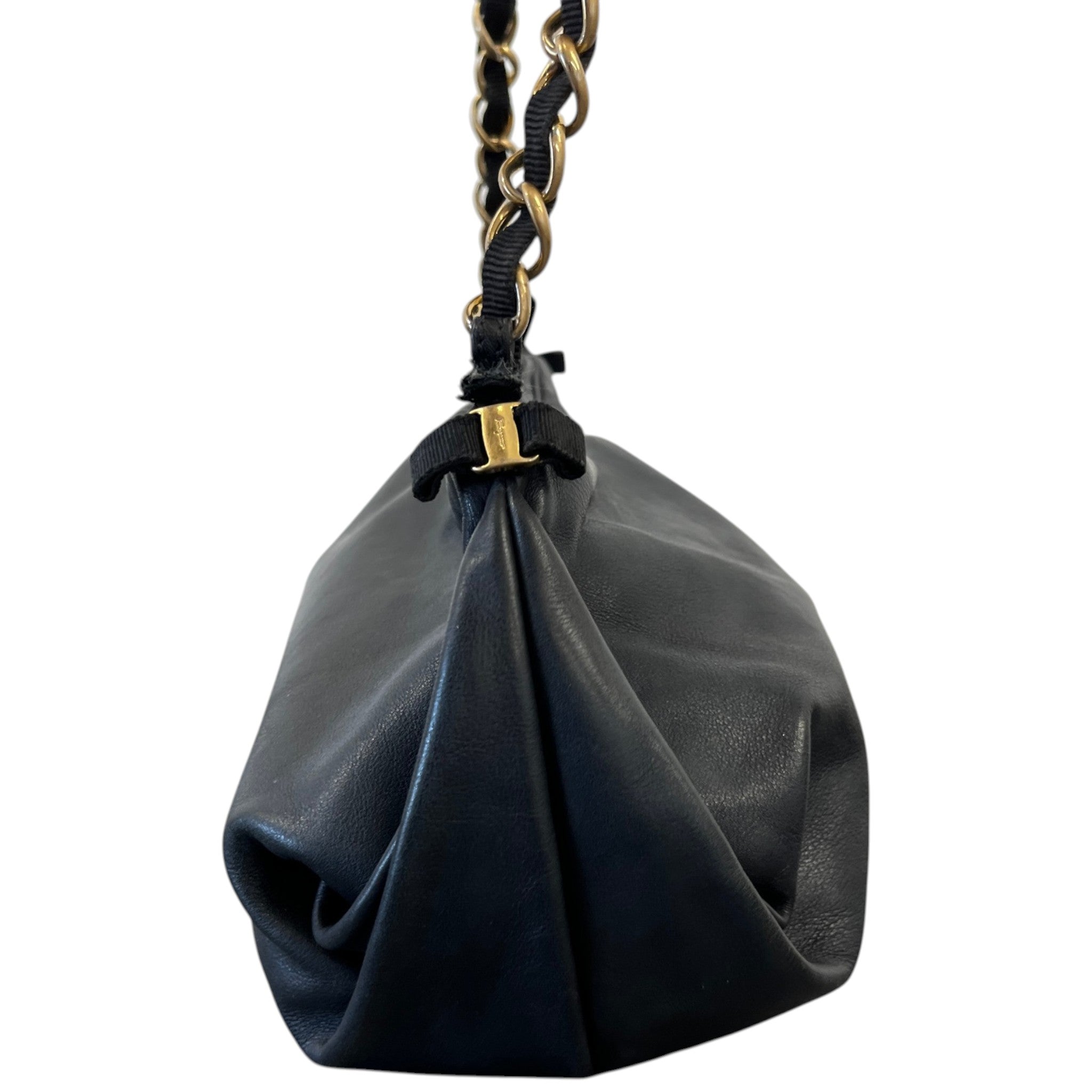 Women's Chain Strap Handbag Black