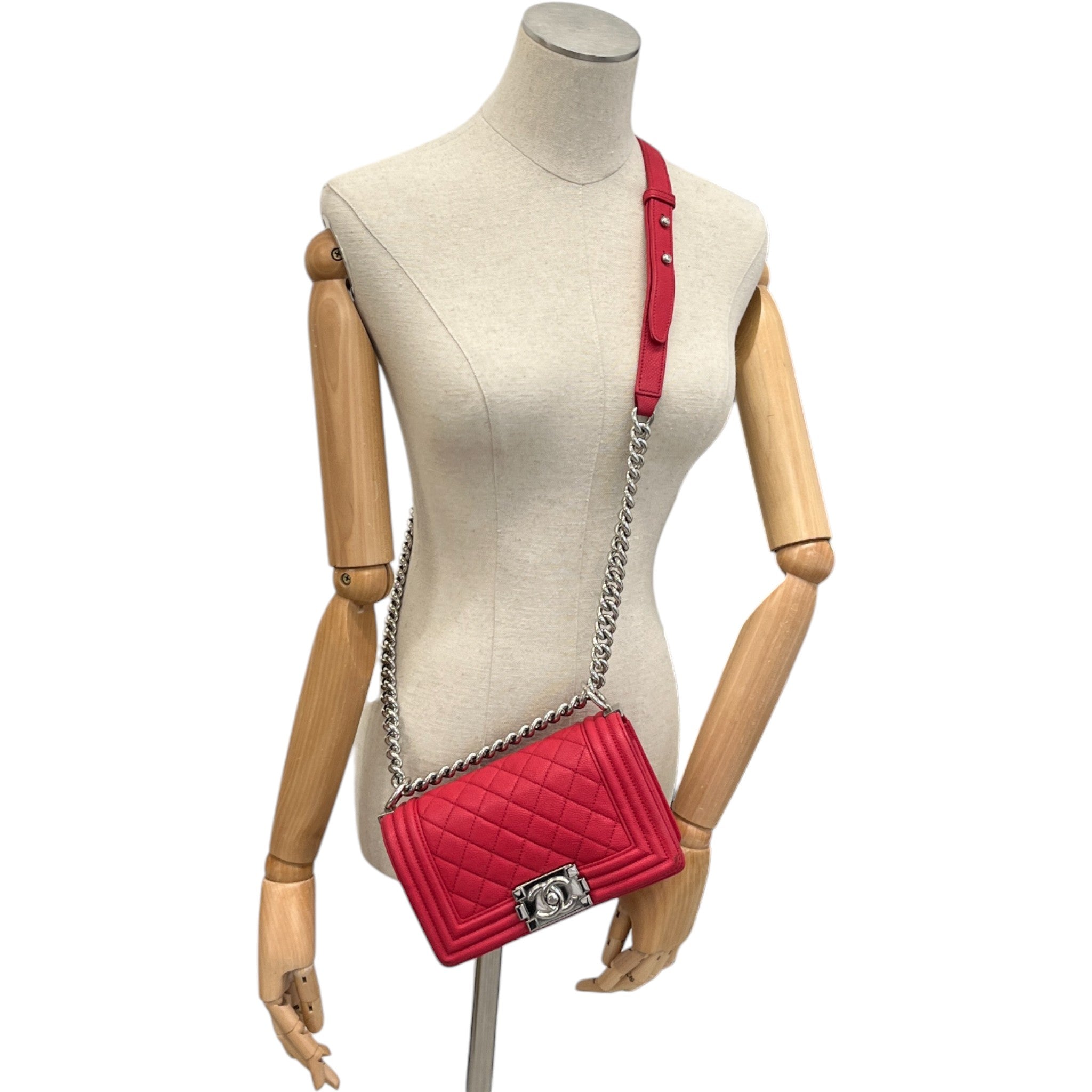 Women's Boy Bag Handbag Pink