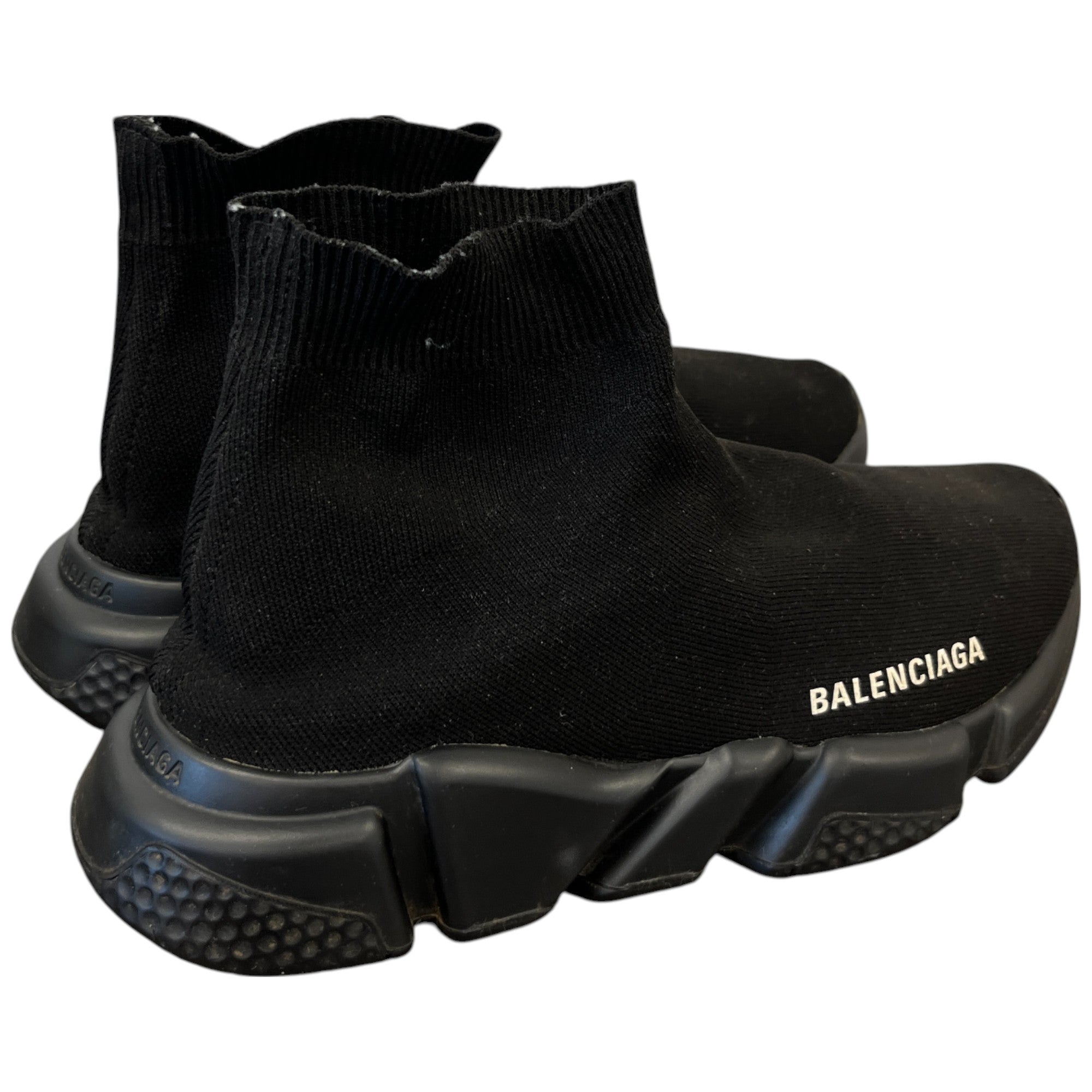 Women's Speed Sock High Trainers Black Size EU 38 / UK 5