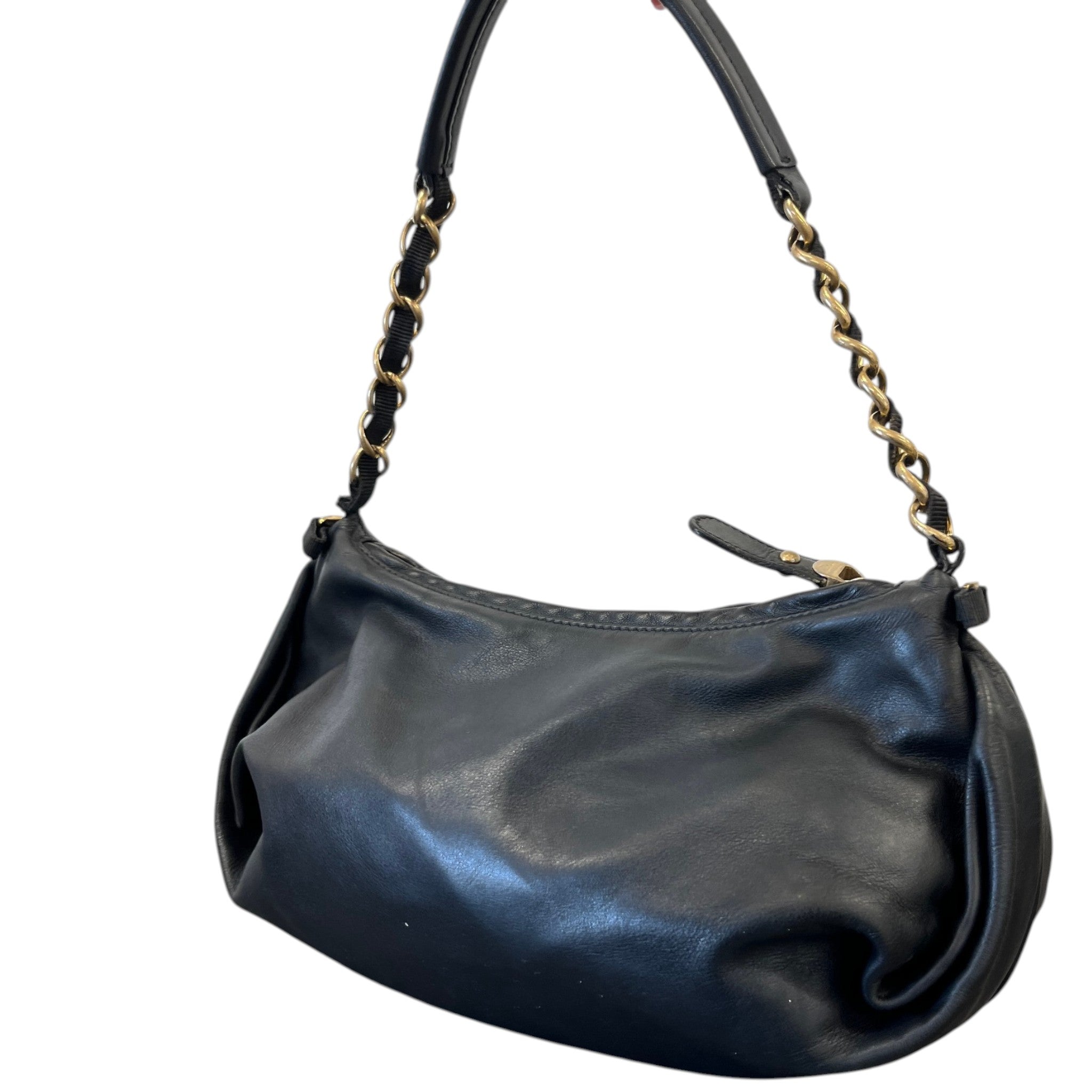 Women's Chain Strap Handbag Black