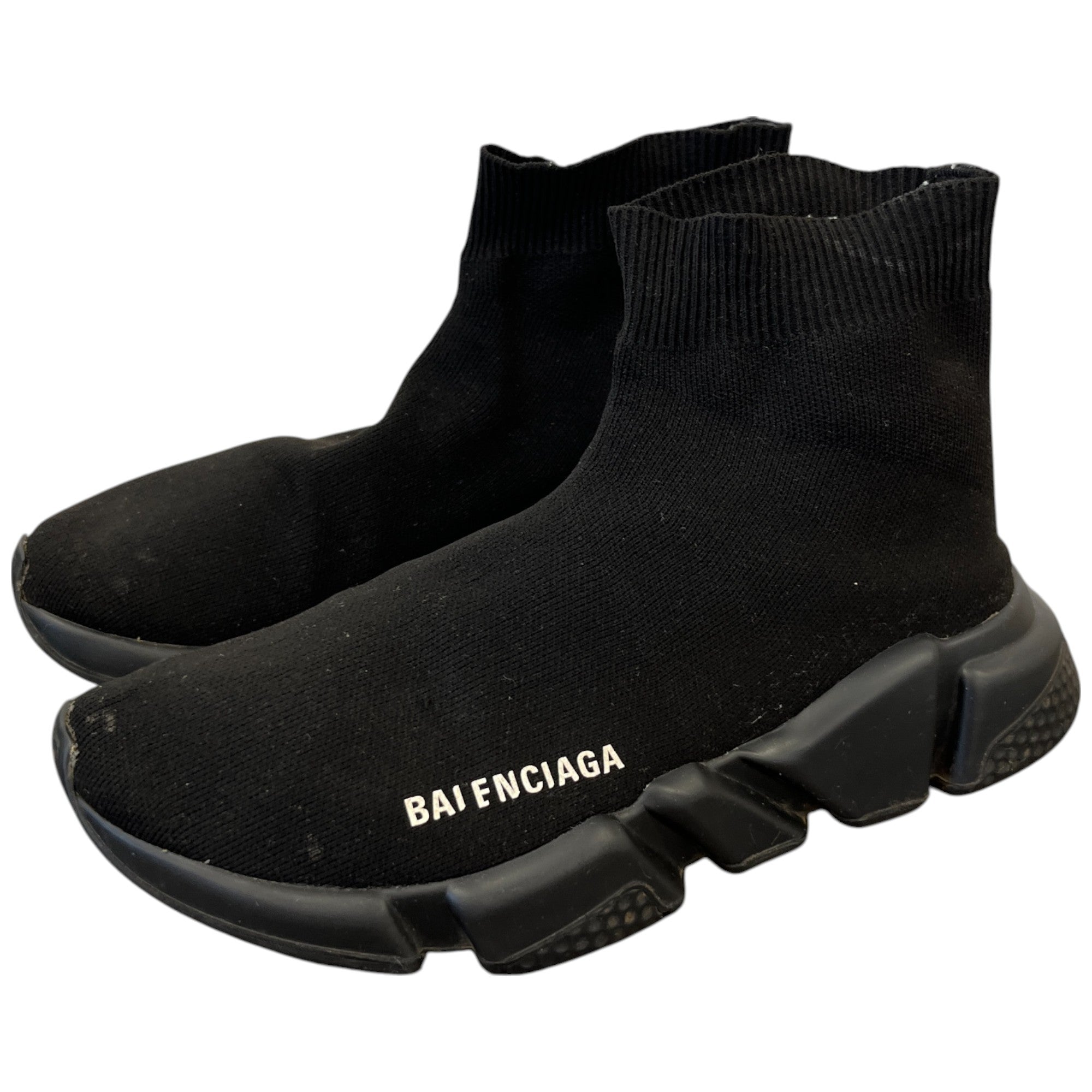 Women's Speed Sock High Trainers Black Size EU 38 / UK 5