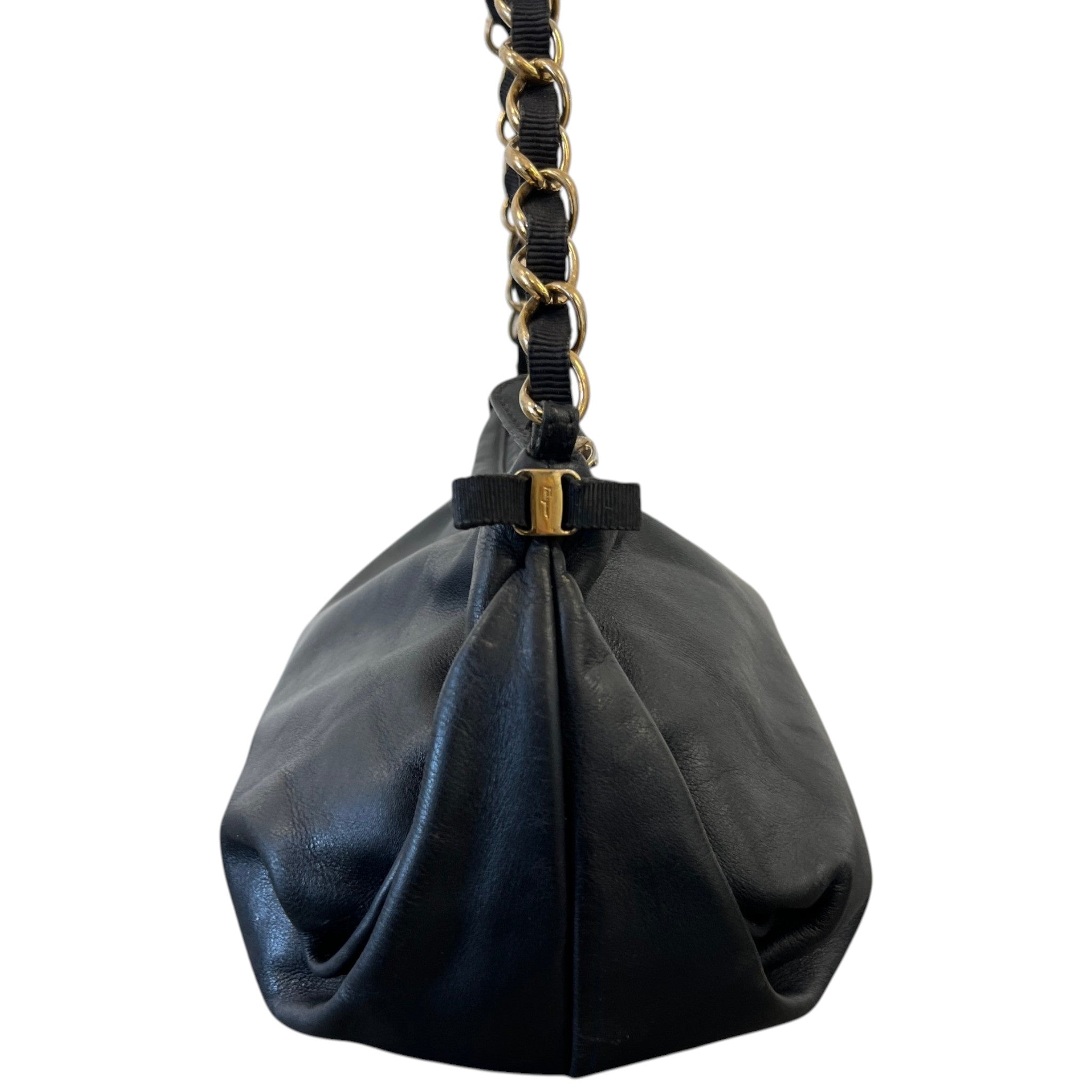 Women's Chain Strap Handbag Black