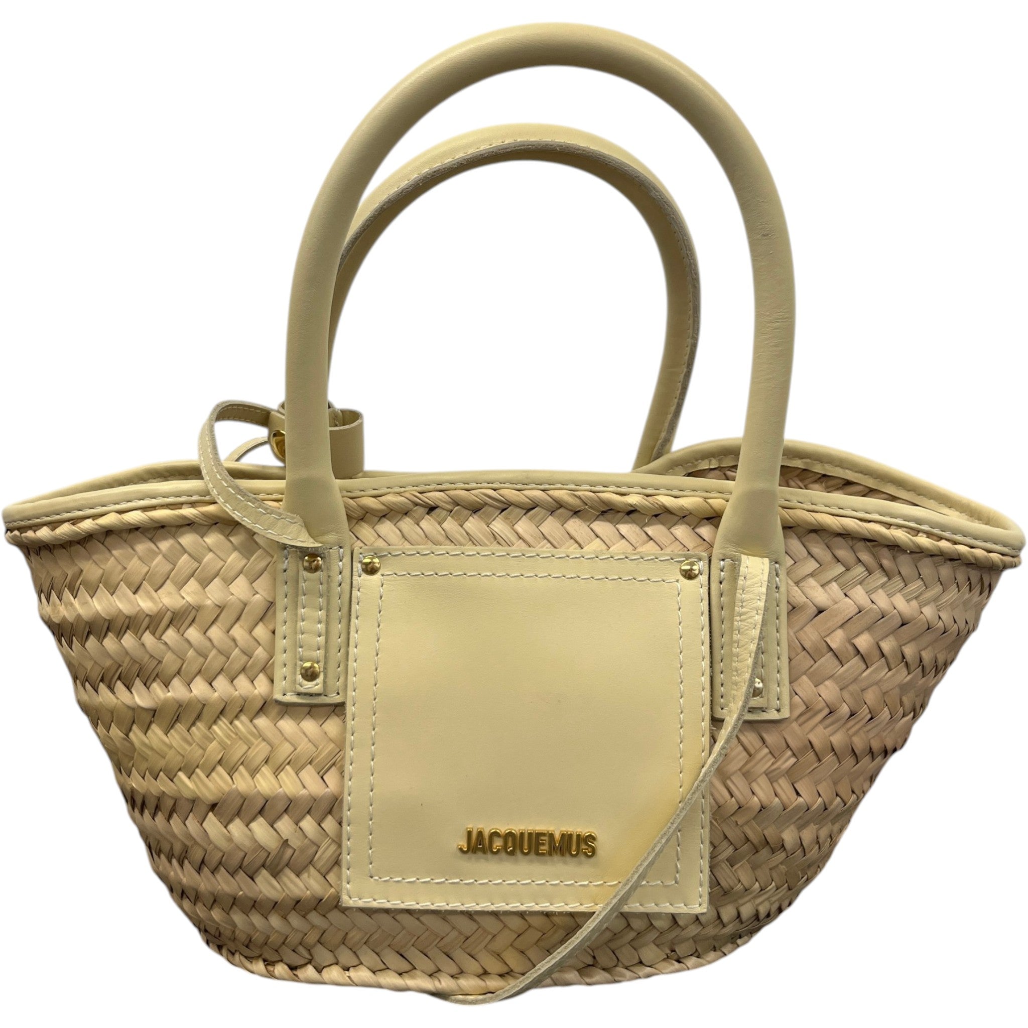 Women's Le Petit Panier Raffia Handbag Beige